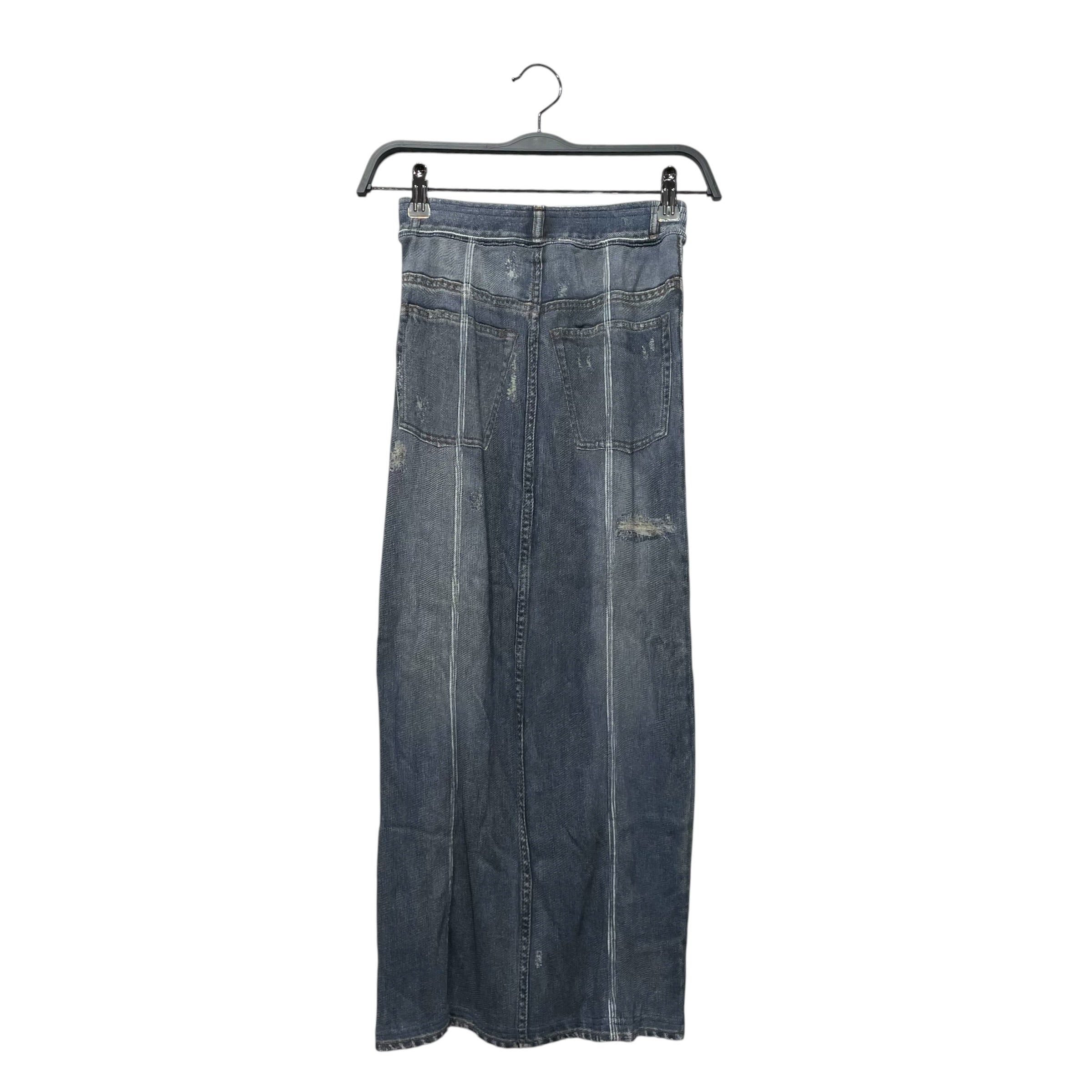 Acne Studios/Long Skirt/XS/Cotton/BLU/TROMP COTTON DENIM LONG SKIRT view 2