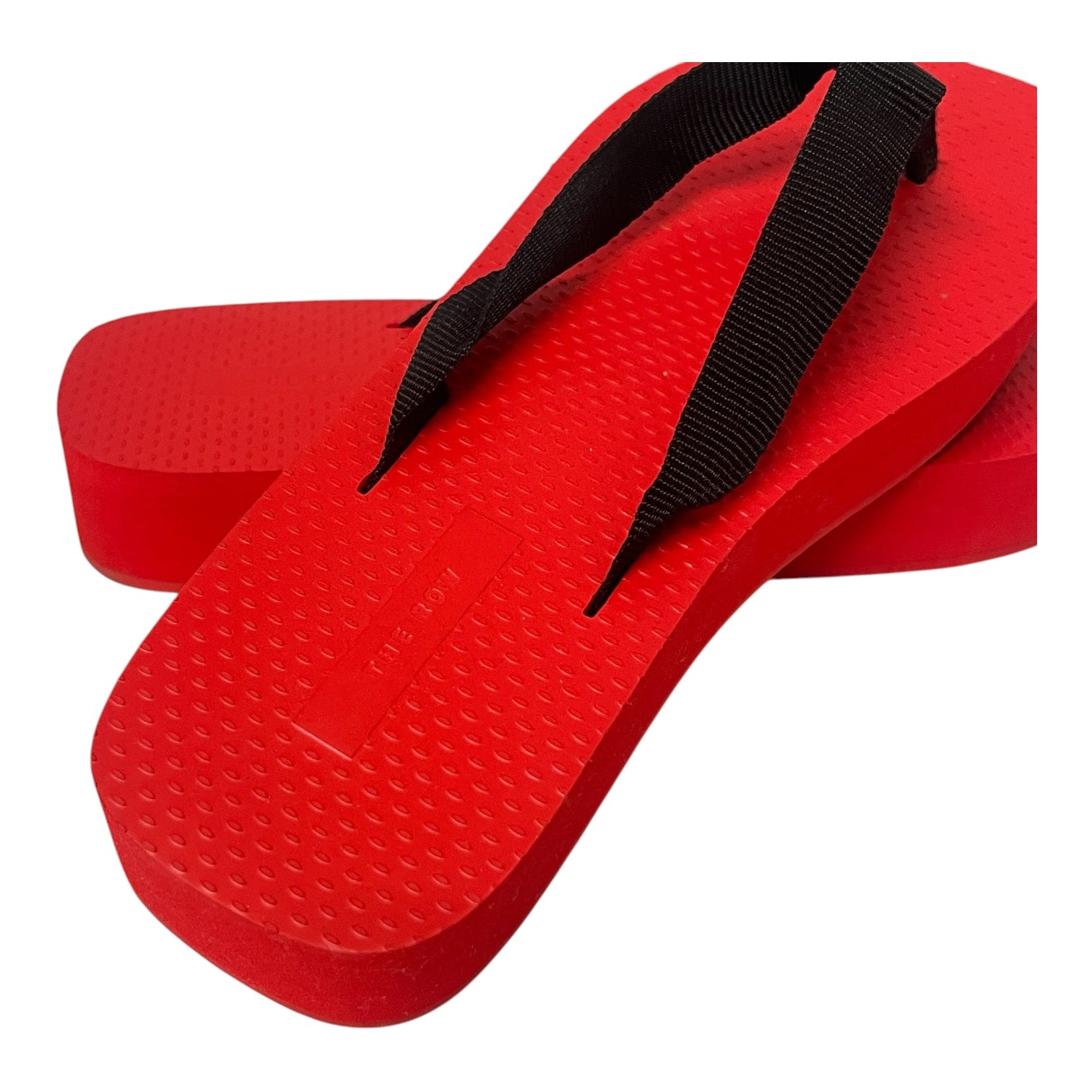 THE ROW/Sandals/EU 37/RED/BLK STRAPS/RED view 3