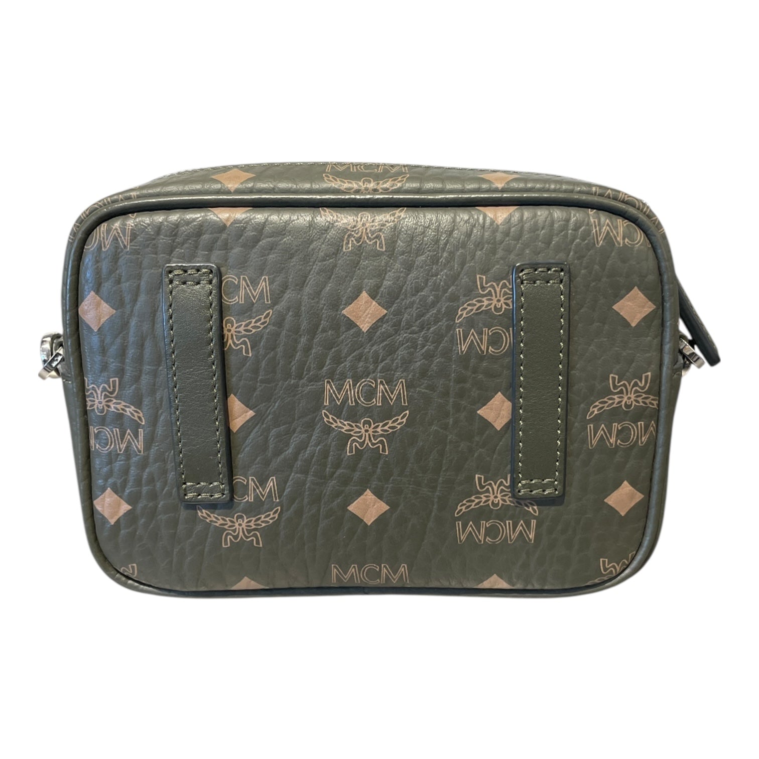 MCM/Cross Body Bag/Monogram/Leather/GRN/klassik visetos/ sea turtle view 4