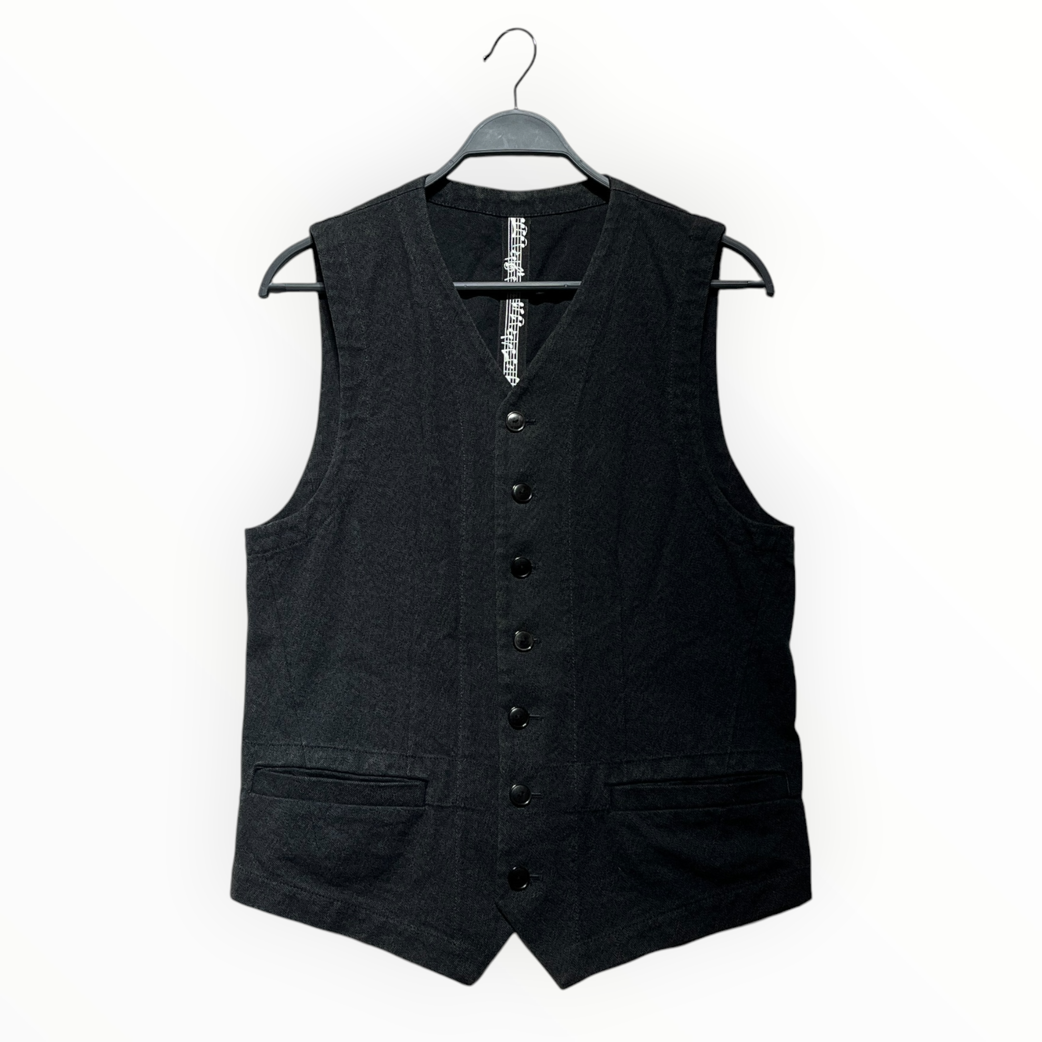 NUMBER (N)INE/Vest/5/Denim/GRY/Multibutton Vest view 1