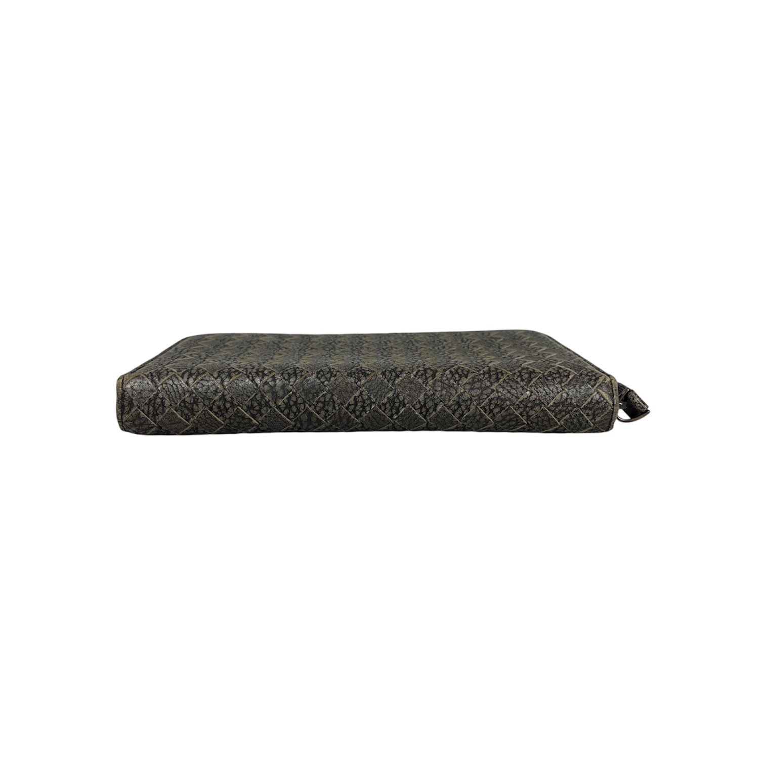 BOTTEGA VENETA/Long Wallet/Leather/BRW/MULTI-LEATHER INTRECCIATO view 3