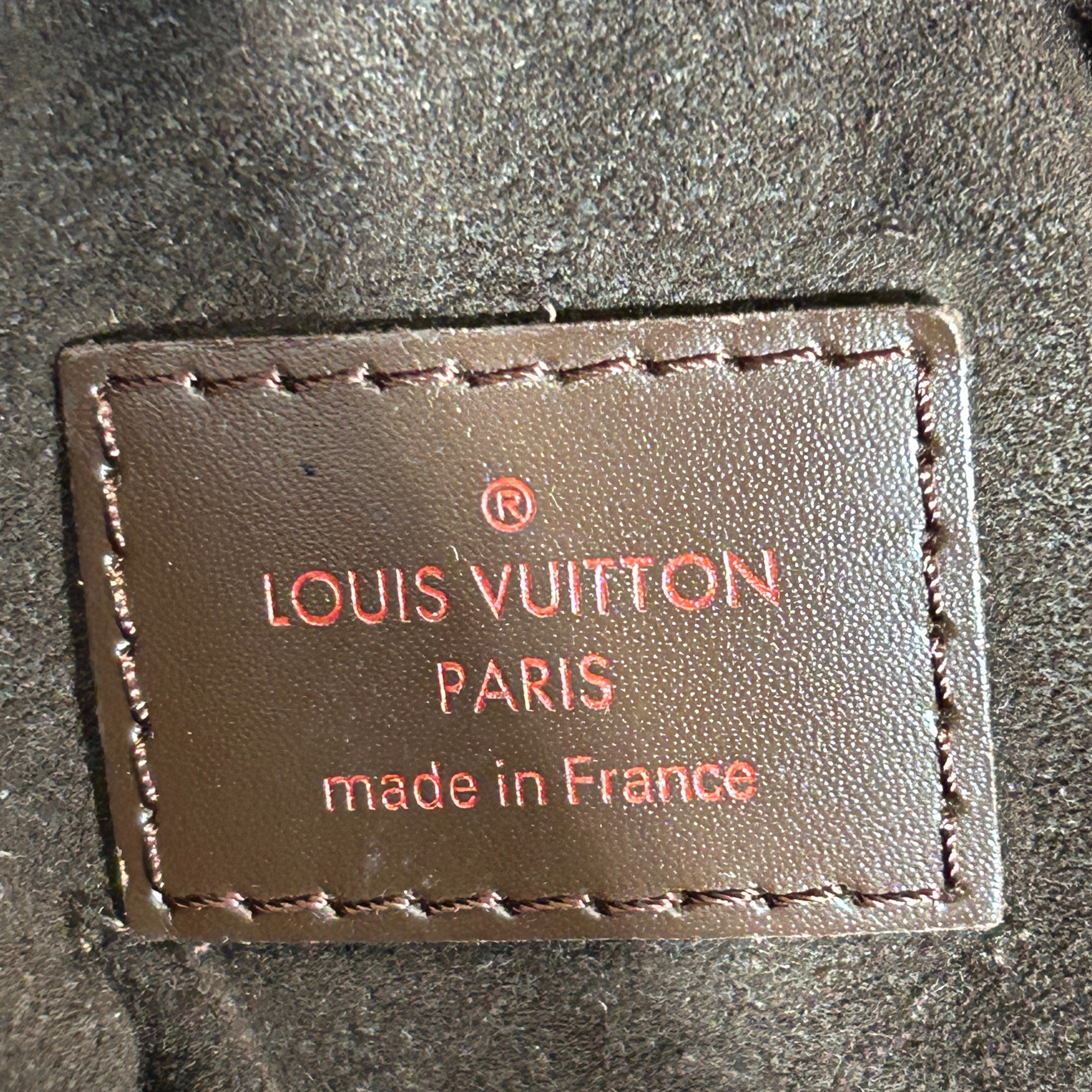 LOUIS VUITTON/Tote Bag/Hombre Check/BRW/Damier Ebene Potrobello view 5
