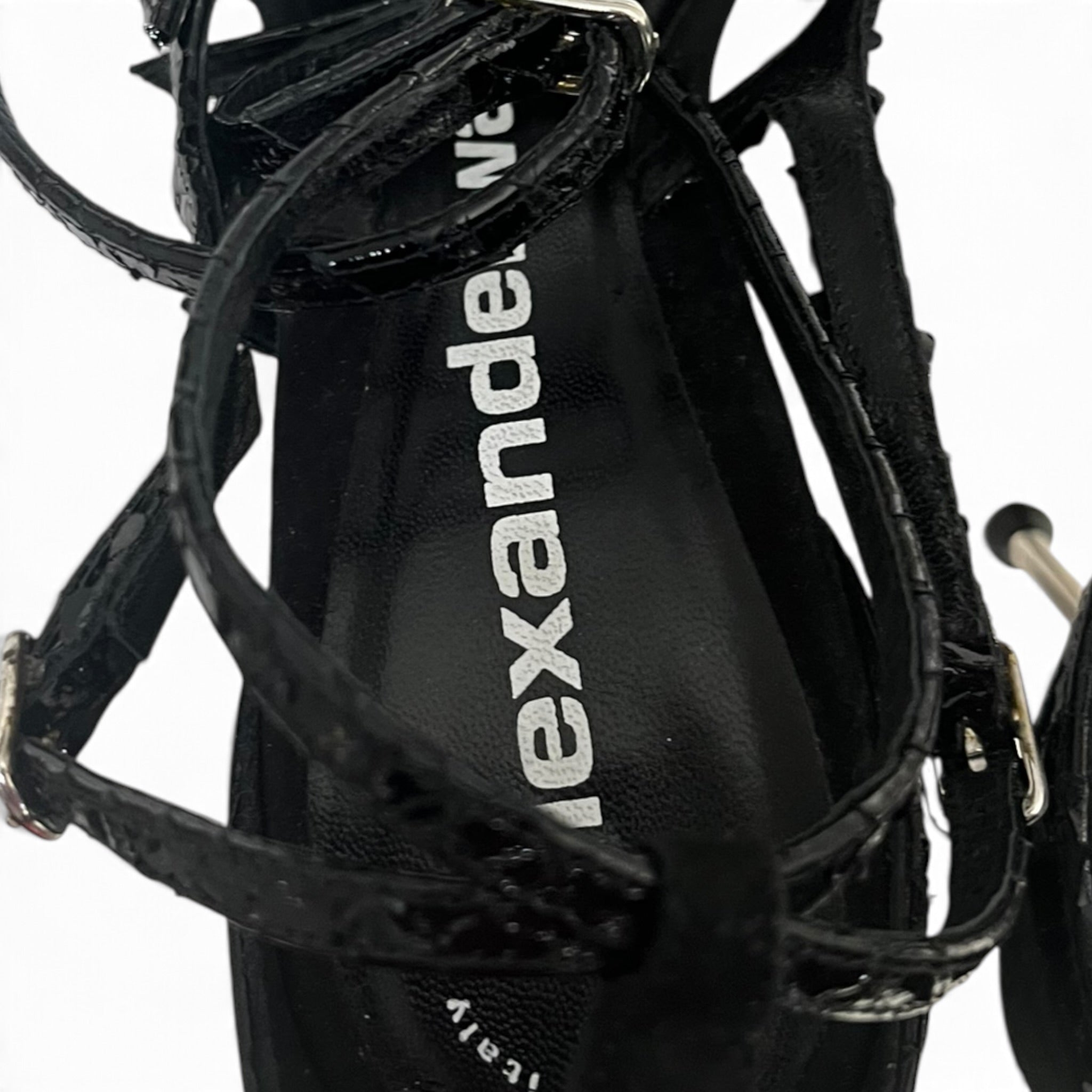 Alexander Wang/Heels/EU 38.5/BLK/Open-Toe/ view 3