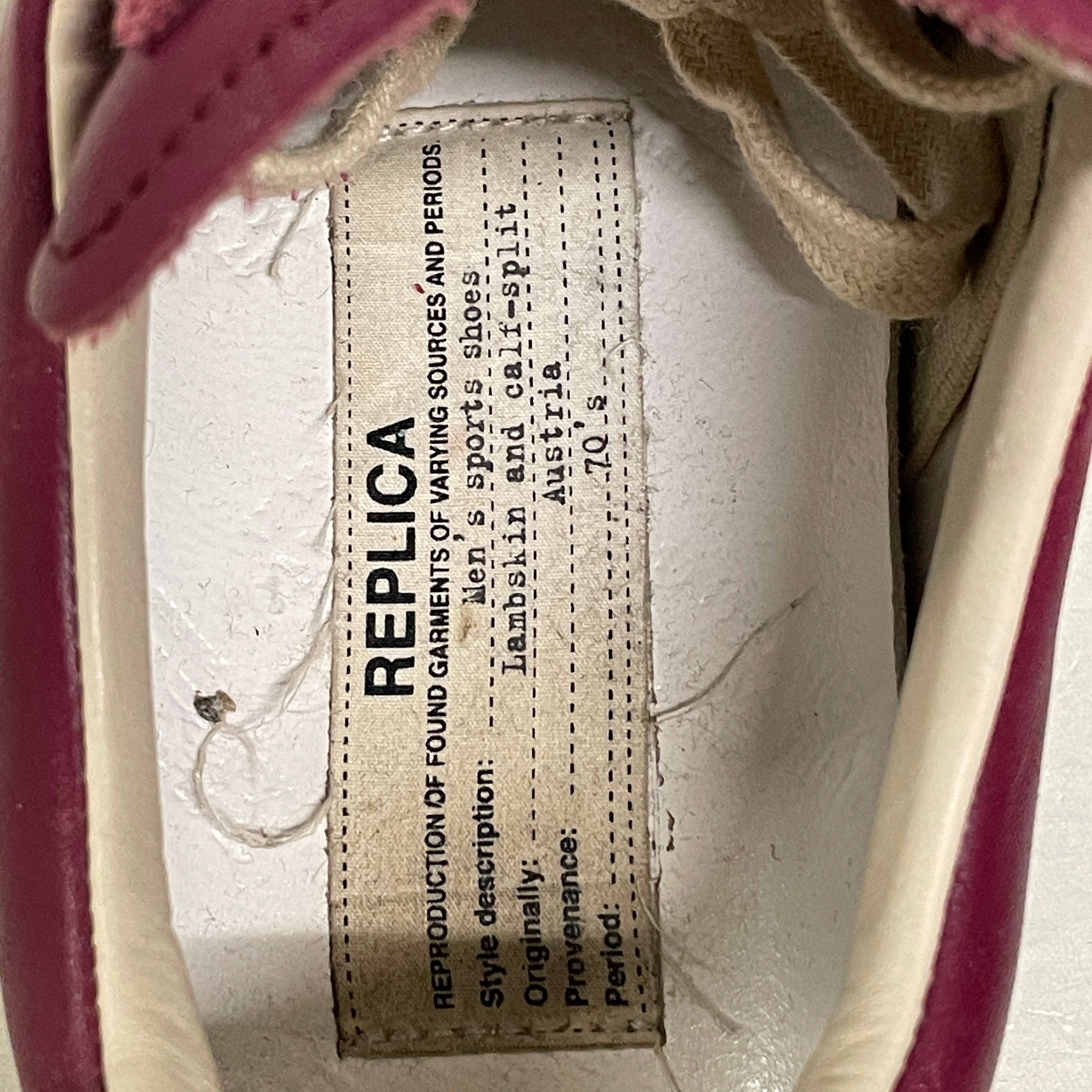 Maison Margiela/Low-Sneakers/EU 36.5/Leather/BRD/REPLICA GAT view 3