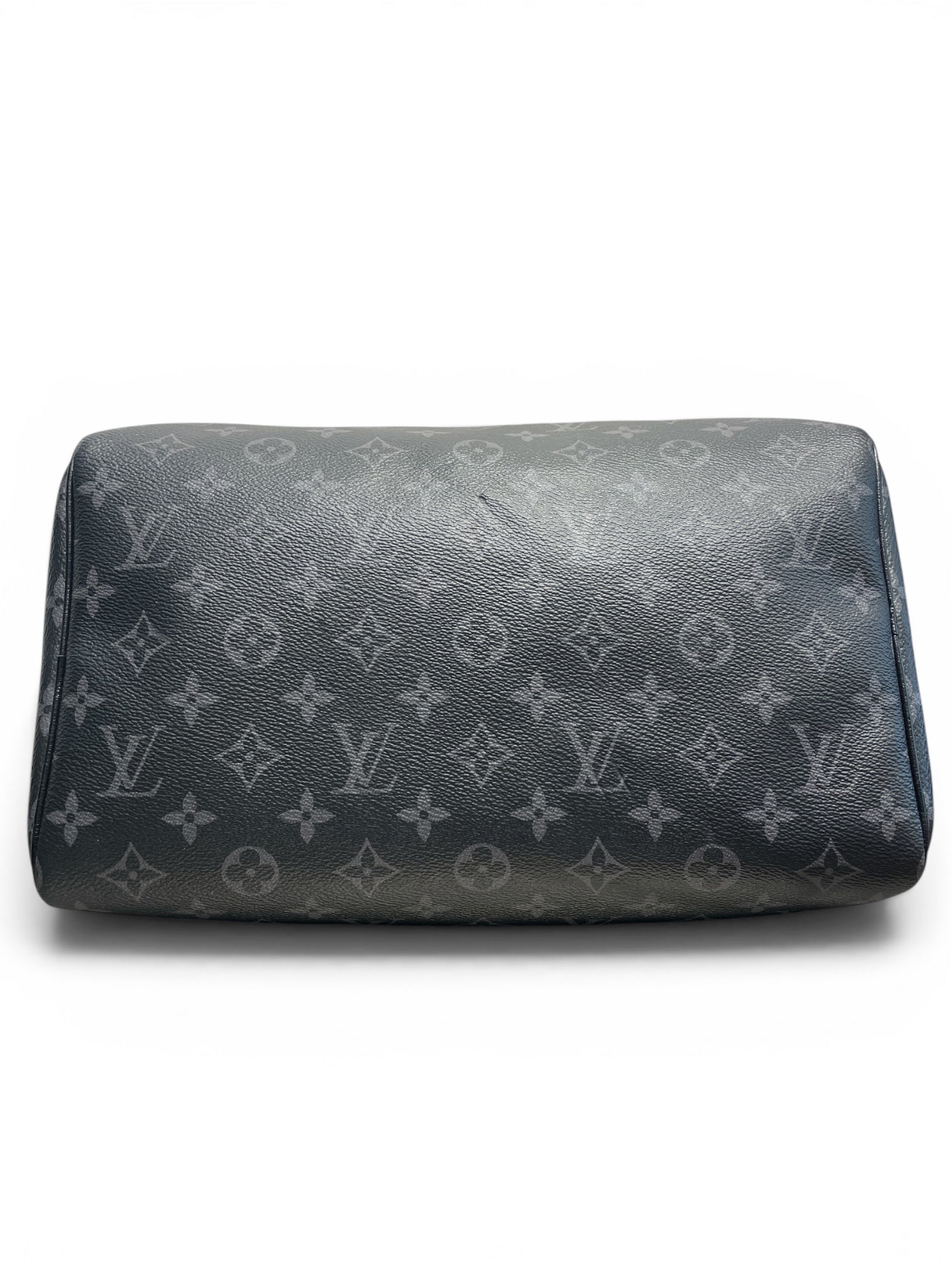 LOUIS VUITTON/Hand Bag/Monogram/Leather/BLK/SPEEDY SOFT 30 view 3
