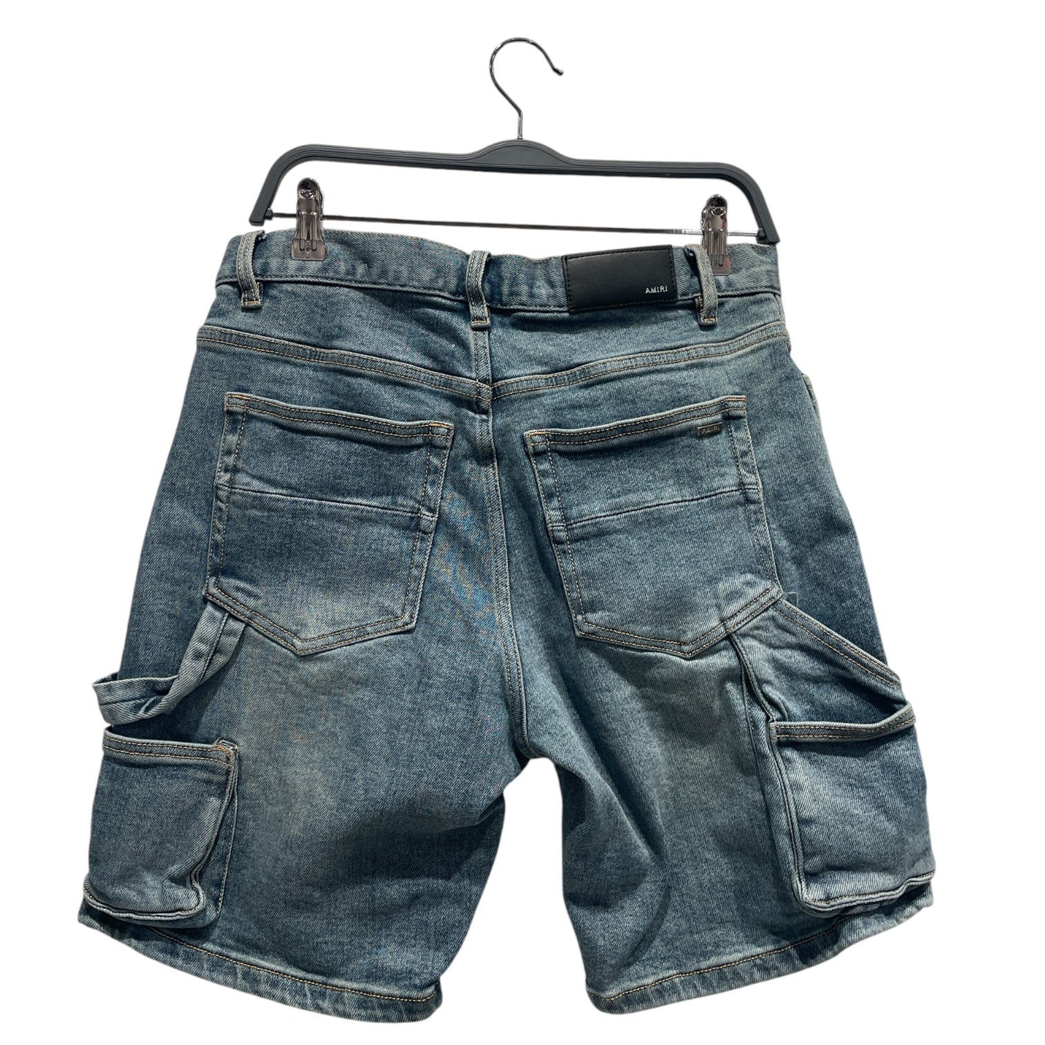 AMIRI/Shorts/32/Cotton/BLU/Double Knee Carpenter Jorts view 2