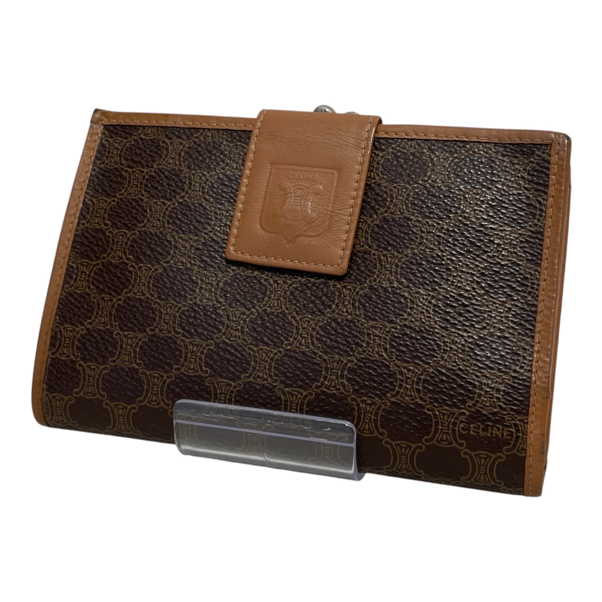 CELINE/Wallet/Monogram/Leather/BRW/monogram view 1
