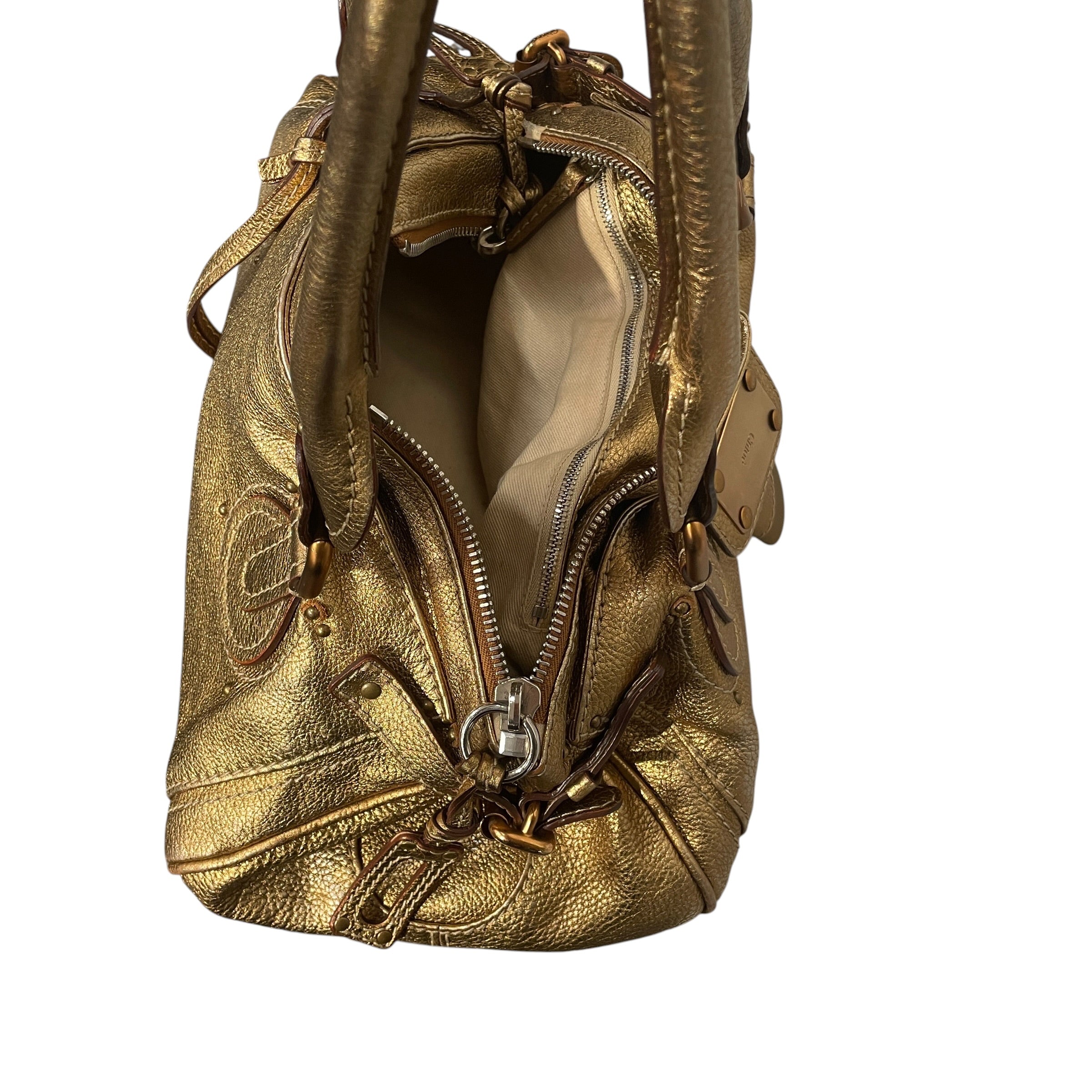 Chloe/Bag/Leather/GLD/PADDINGTON/GOLD ALLOVER view 9