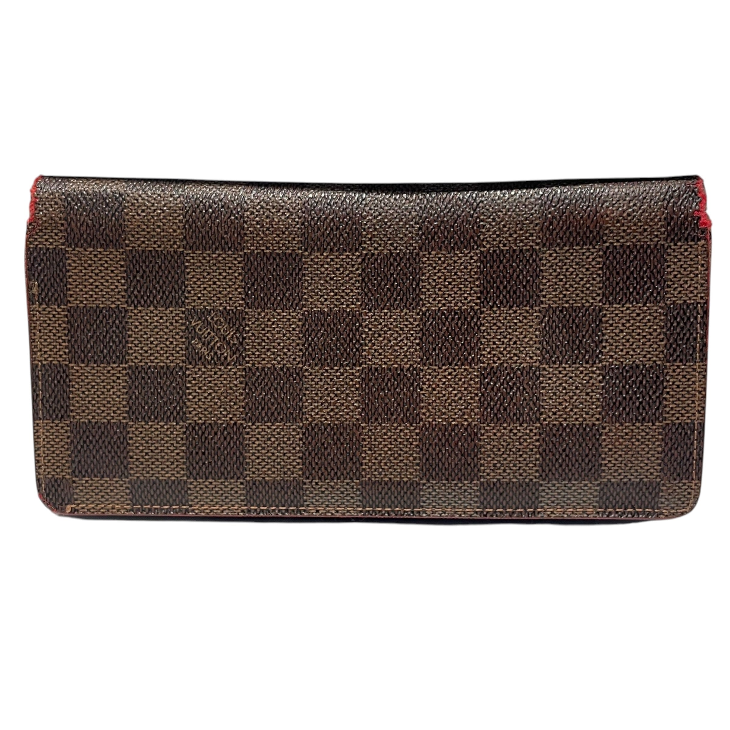 LOUIS VUITTON/Wallet/Monogram/Leather/BRW/L's/Damier Canvas Brazza Wallet view 1