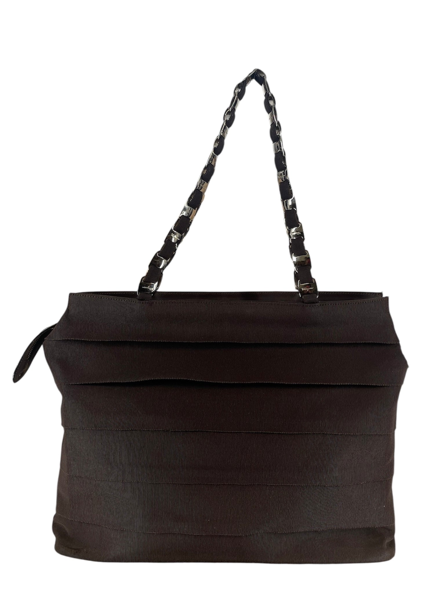 Salvatore Ferragamo/Bag/Cotton/BRW/PANELS view 1