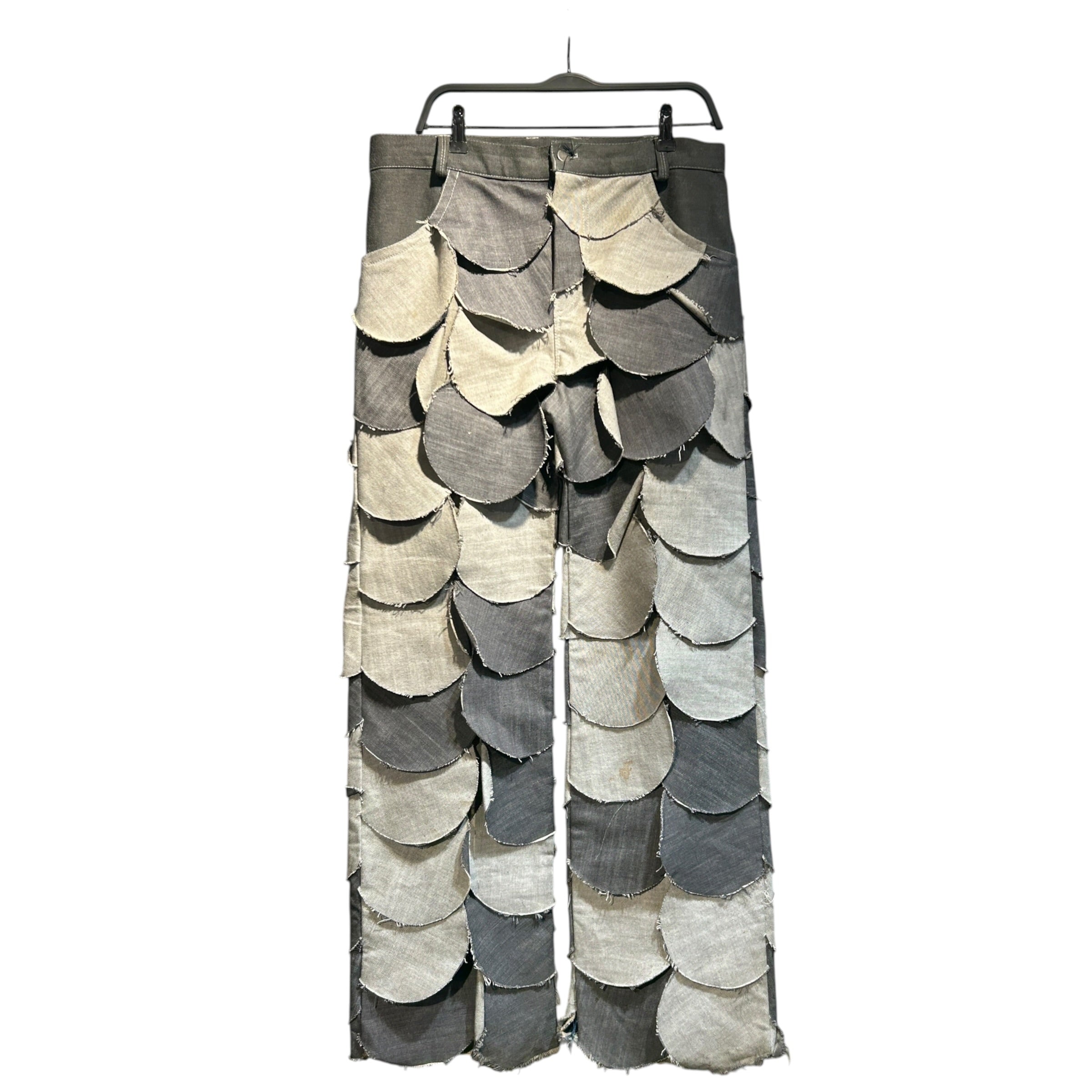 NOBRAND/Pants/Cotton/GRY/MULTI SHADE GRAY FLAPS view 1