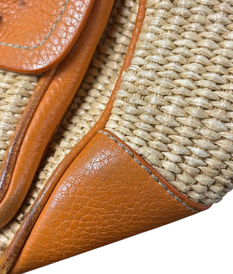 PRADA/Hand Bag/Leather/ORN/129