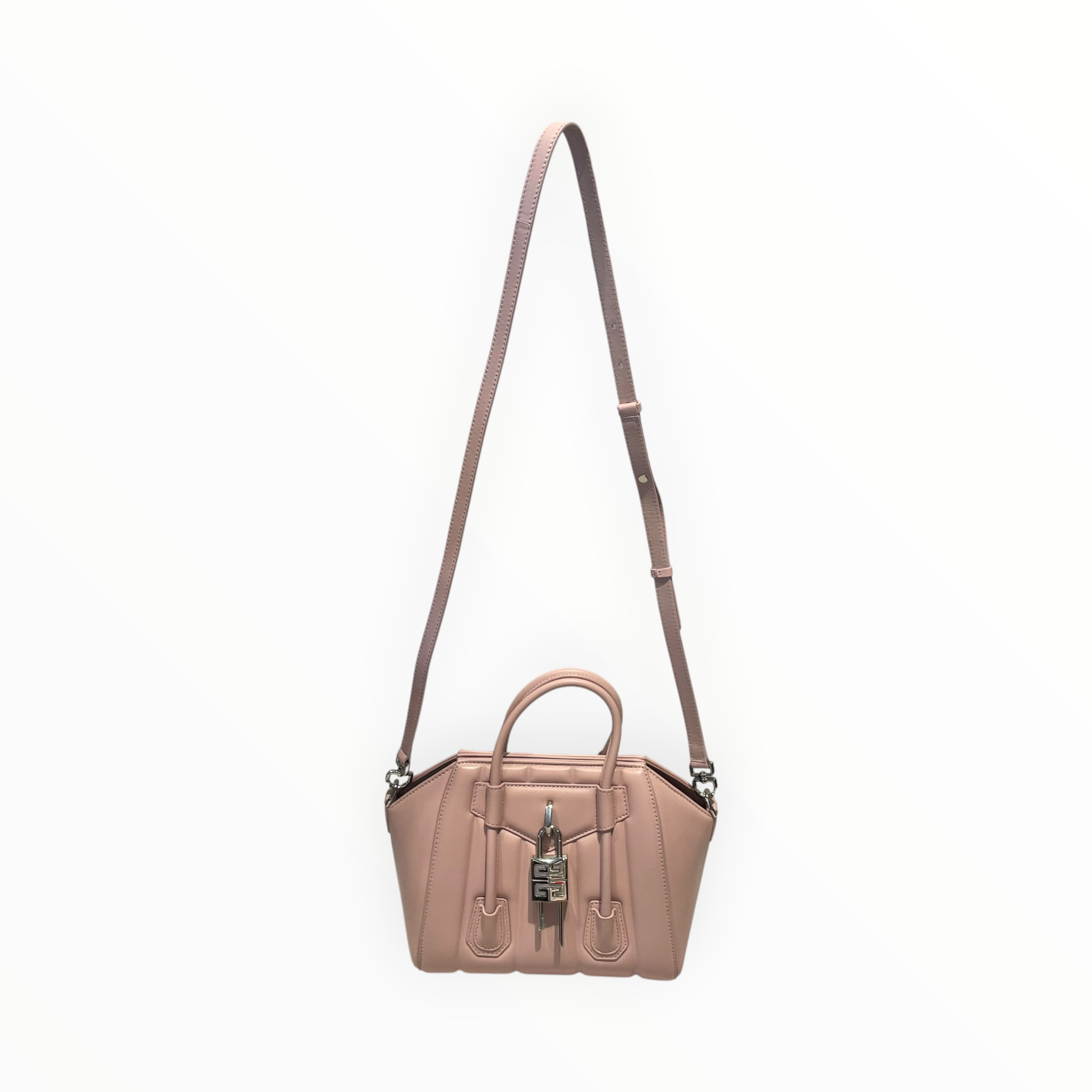 GIVENCHY/Cross Body Bag/Leather/PNK/Givenchy Antigona Lock view 3