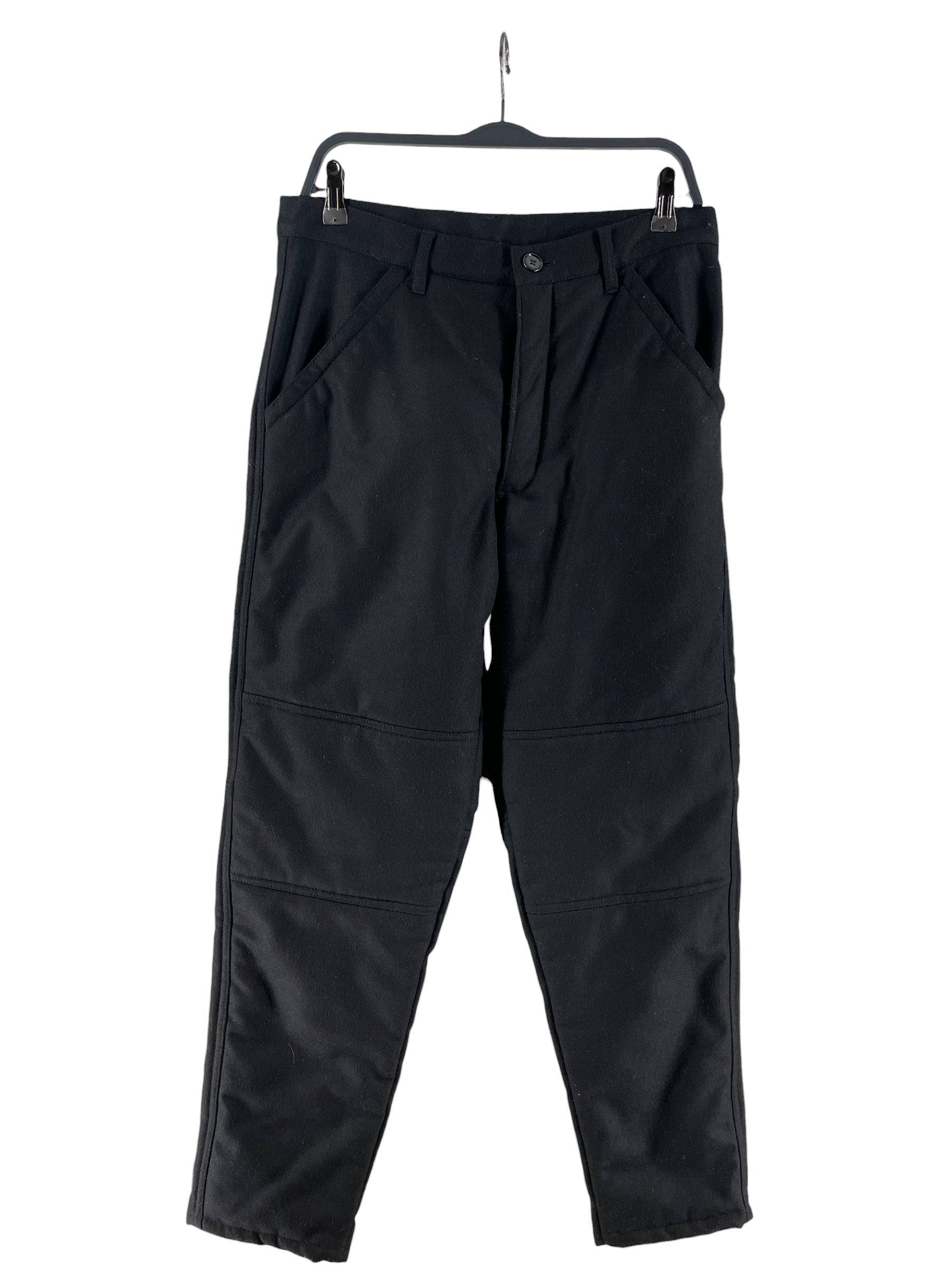 COMME des GARCONS SHIRT/Pants/S/Wool/BLK/WOVEN WORK PANT NWT view 1
