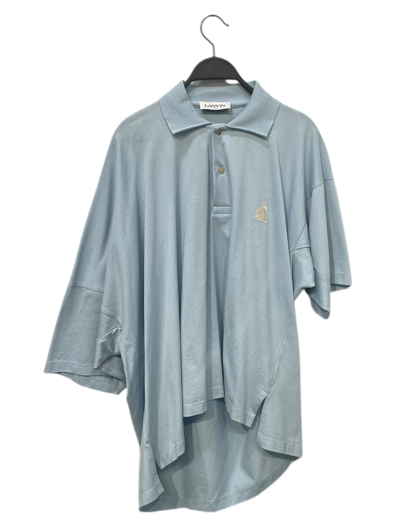 LANVIN/Polo Shirt/XS/Cotton/BLU/