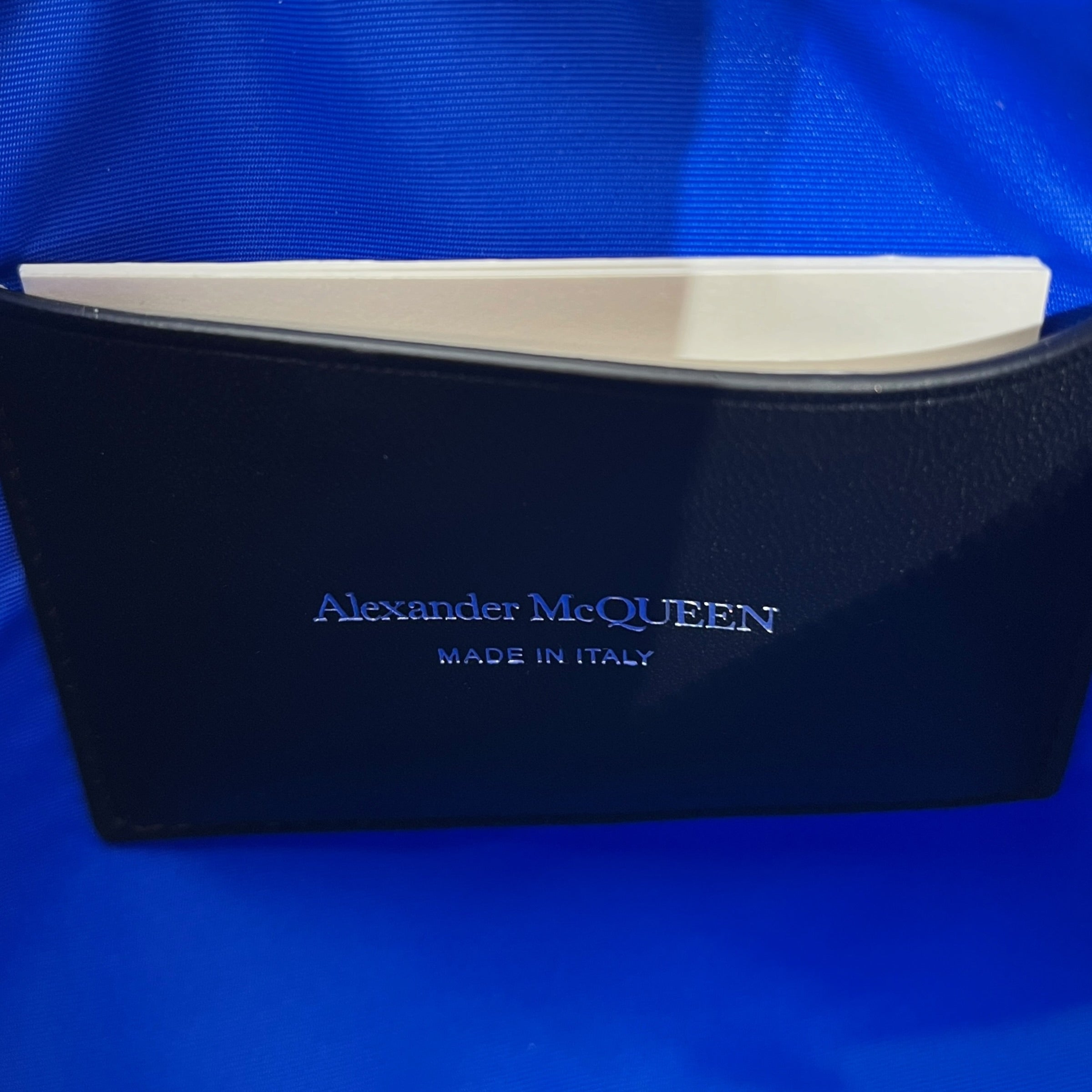Alexander McQueen/Hand Bag/Nylon/BLK/V SHAPED DETAIL POUCH view 5