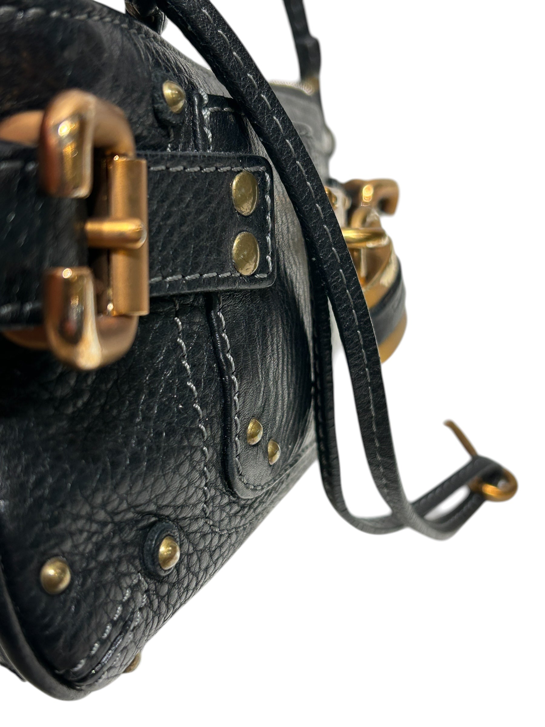 Chloe/Bag/Leather/BLK/PADDINGTON POCHETTE MINI BAG view 6