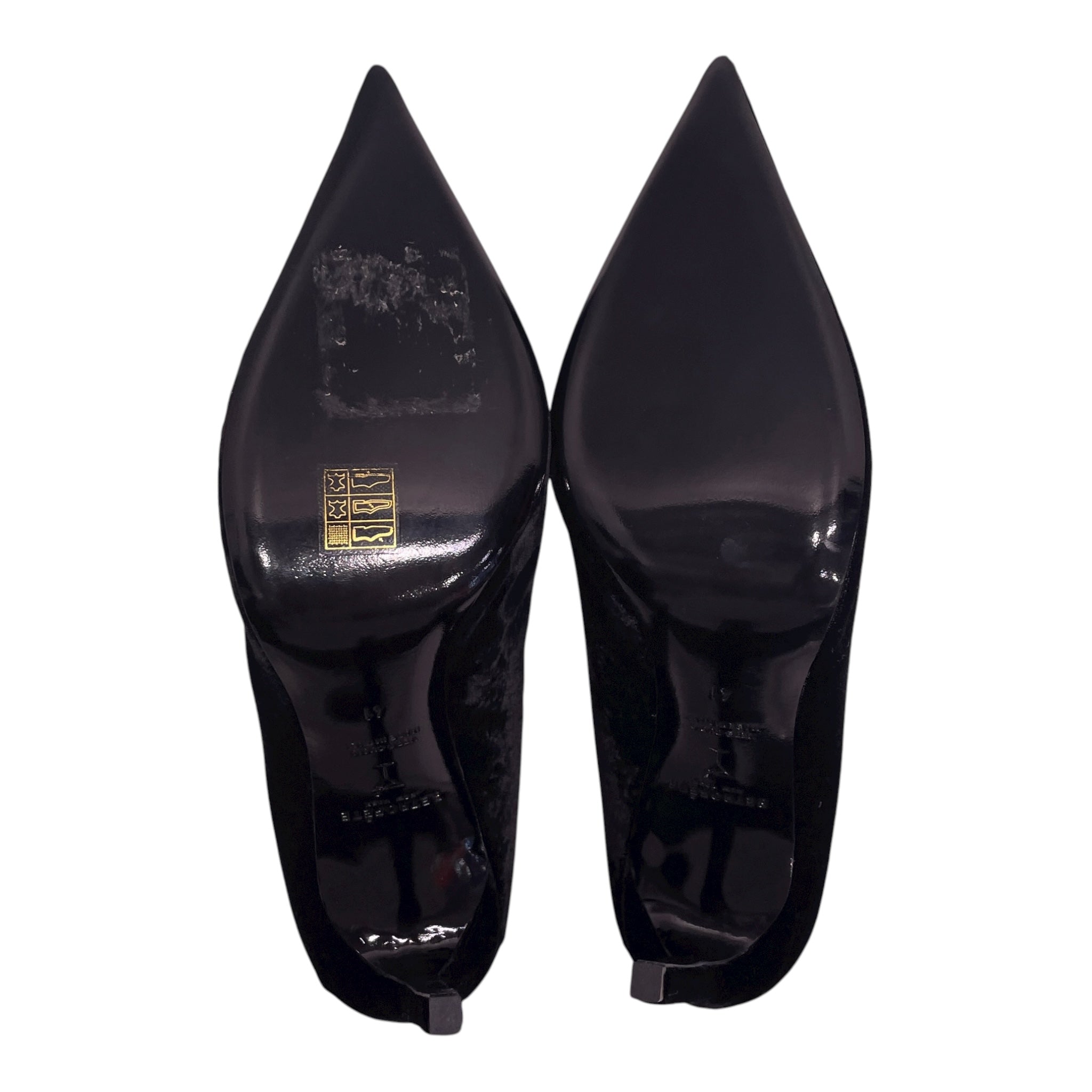 RETROFETE/Heels/EU 41/Leather/BLK/V-Tip/VELVET view 6