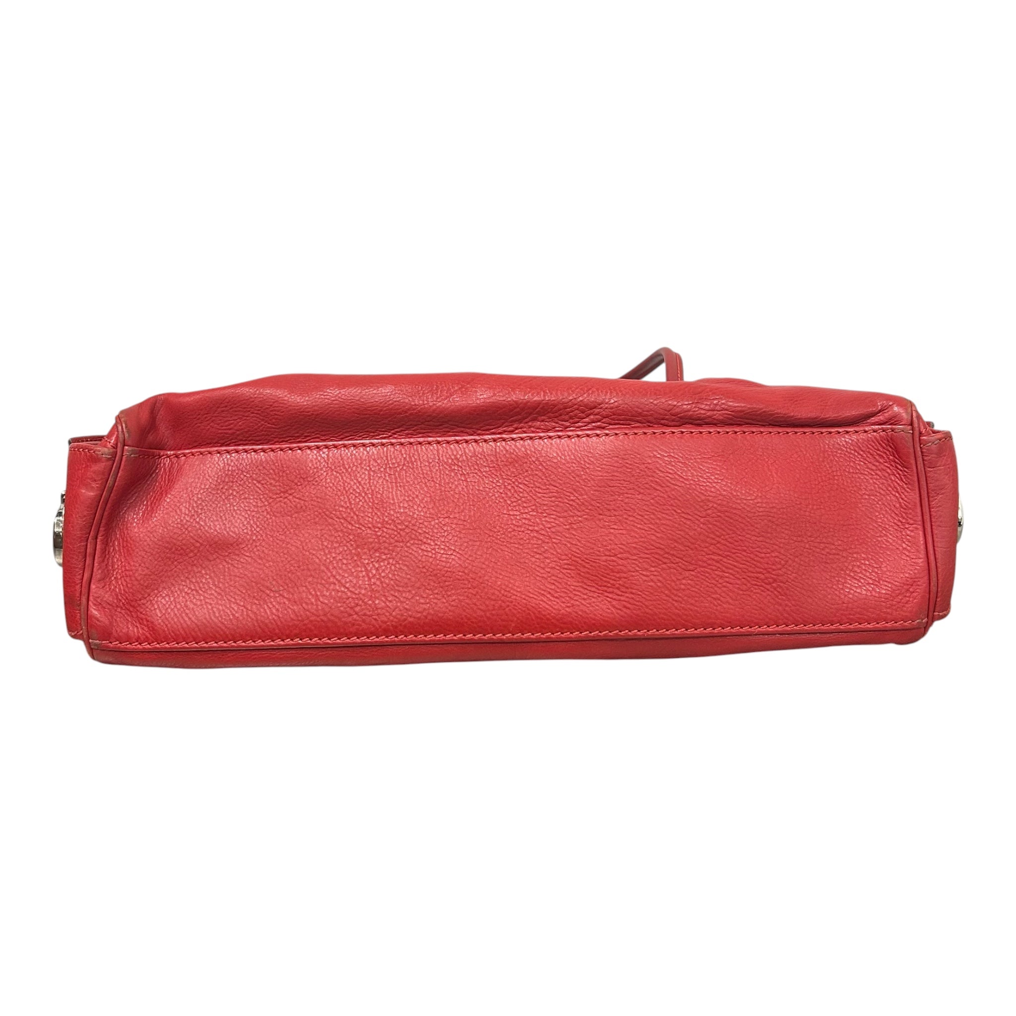 MARC JACOBS/Bag/Leather/RED/Red Leather Silver Hardware view 3