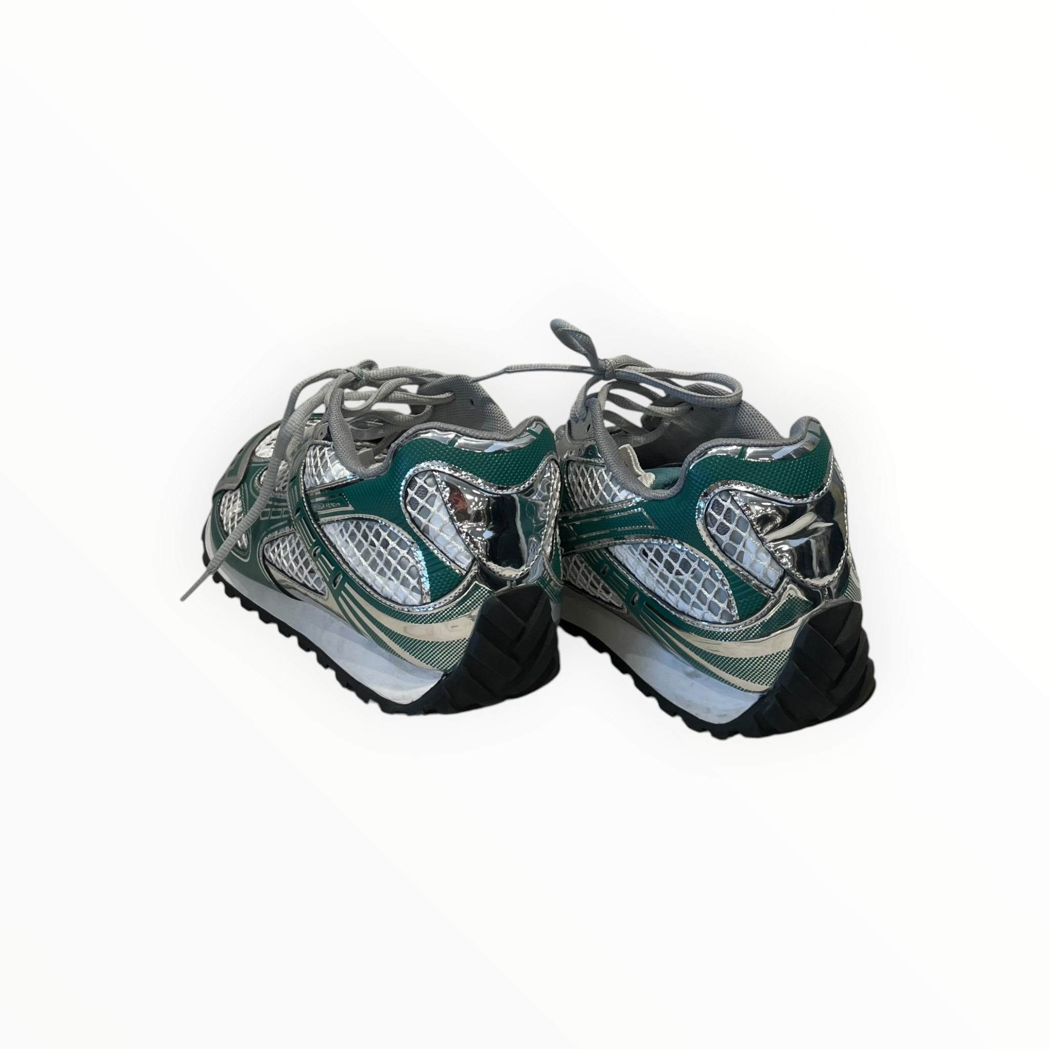 BOTTEGA VENETA/Low-Sneakers/EU 44/All Over Print/SLV/Orbit Sneaker Low view 2