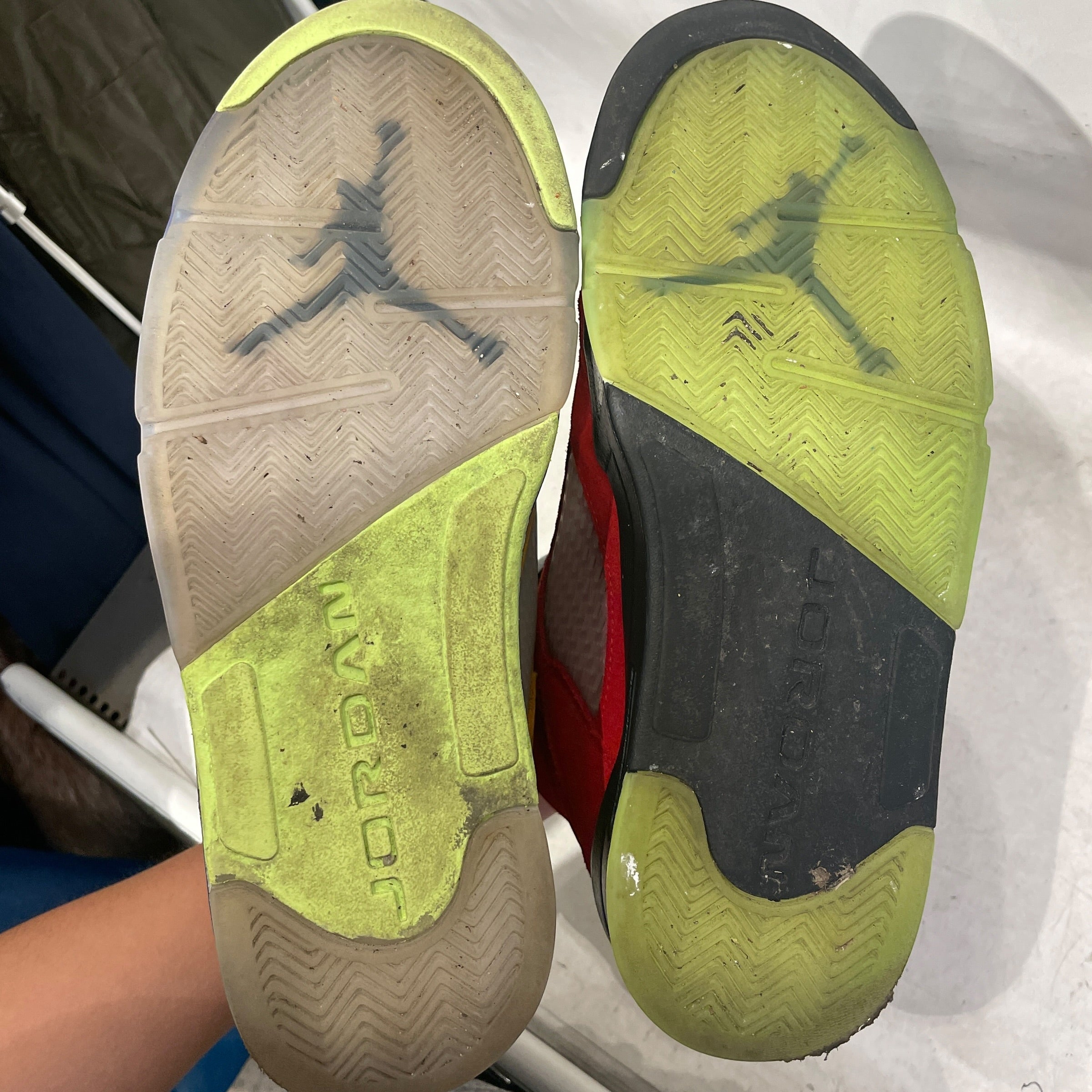 JORDAN BRAND/Hi-Sneakers/US 9.5/Cotton/MLT/RETROSOLAR view 6