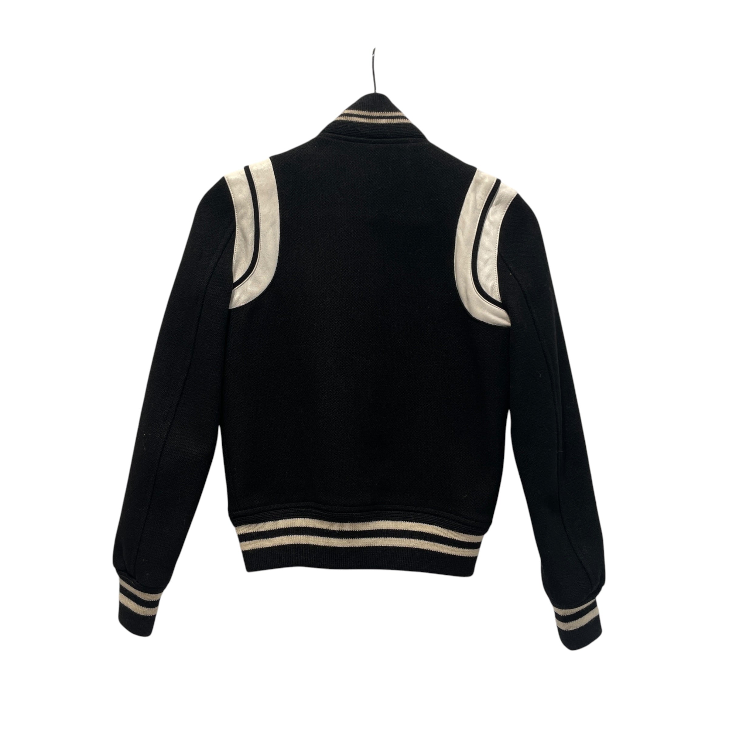 YVES SAINT LAURENT/Jacket/Wool/BLK/Teddy Jacket view 2