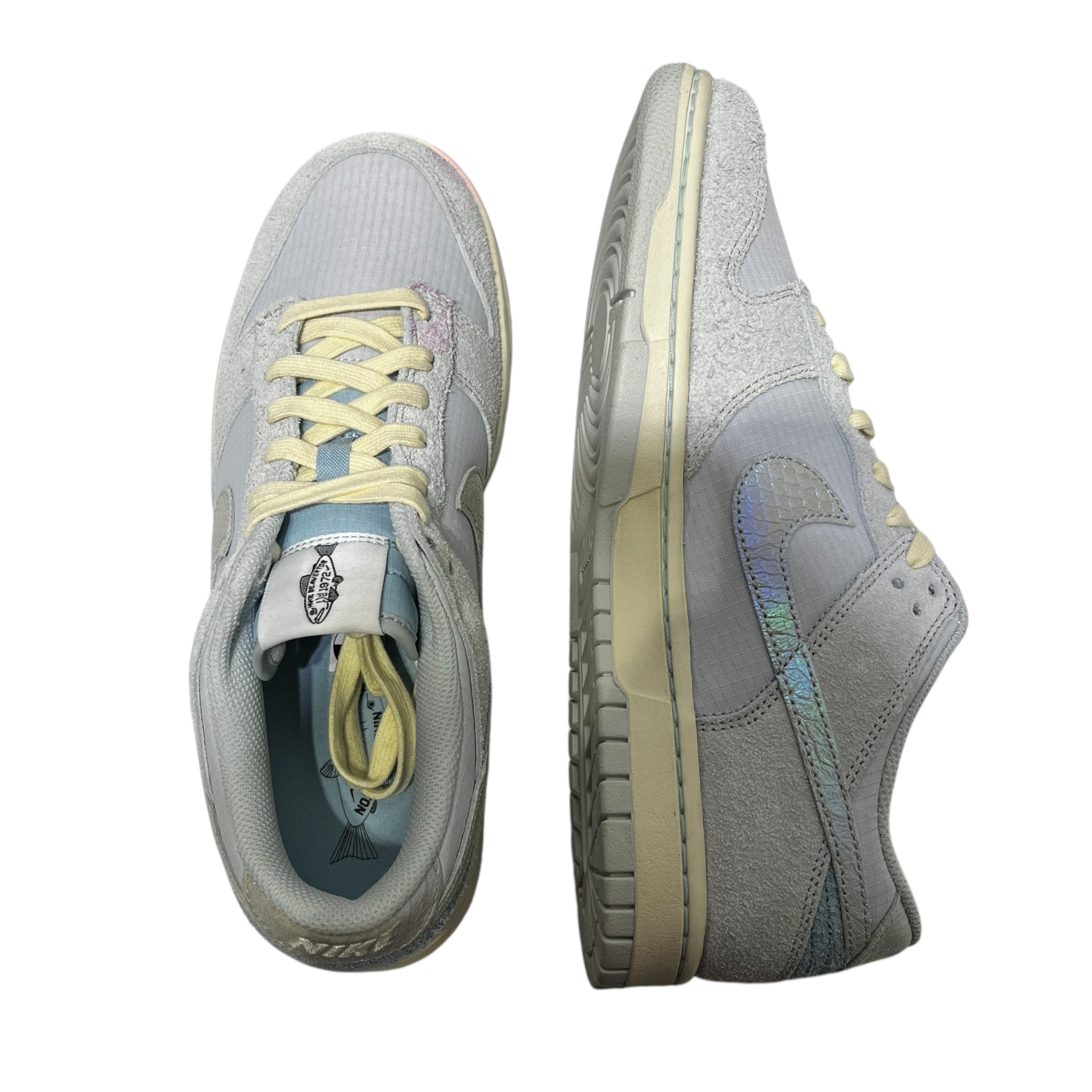 NIKE/DUNK LOW SE/Low-Sneakers/US 8.5/Suede/BLU/DV7210-001 view 7