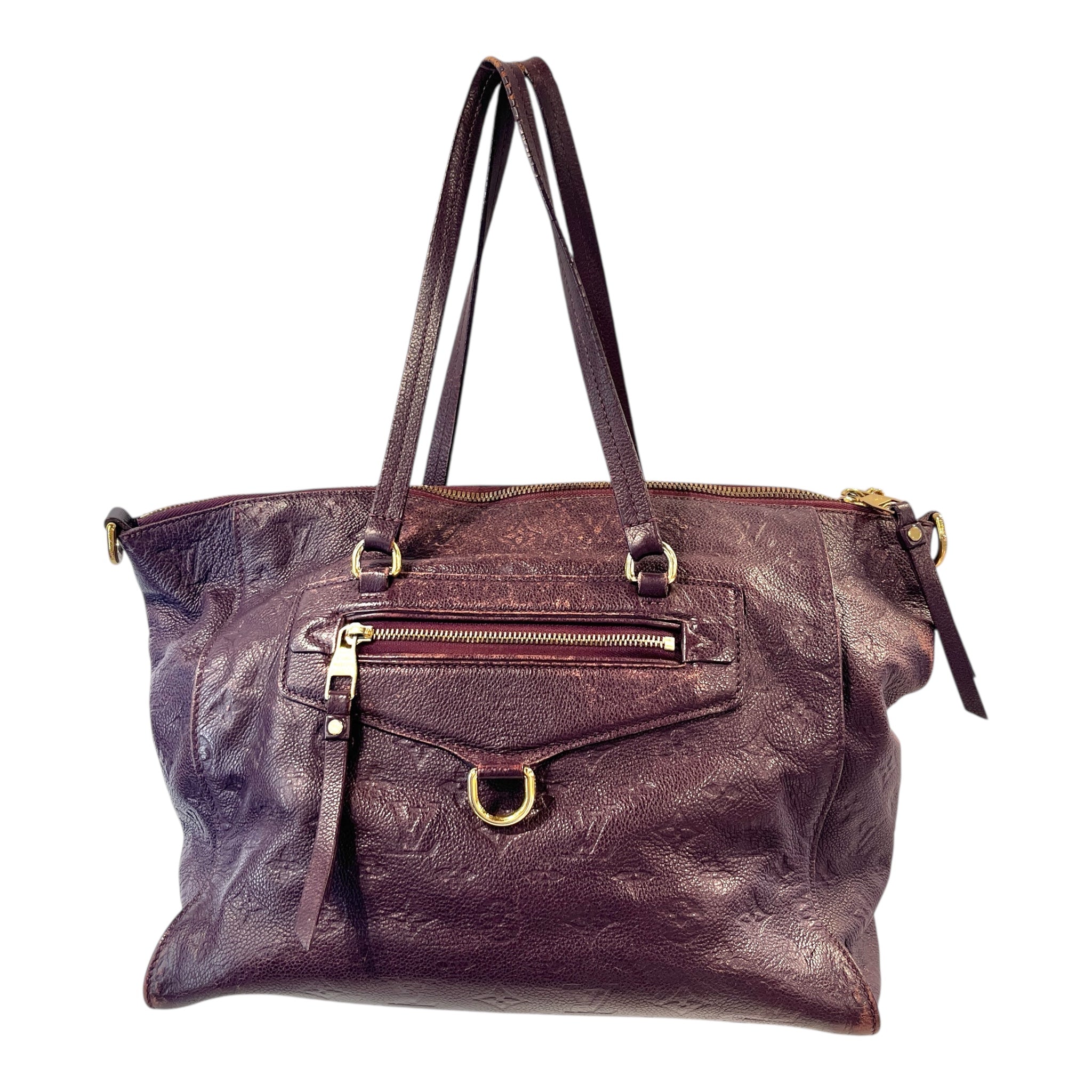 LOUIS VUITTON/Hand Bag/Monogram/Leather/PPL/AUBE EMPREINTE LUMINEUSE view 1