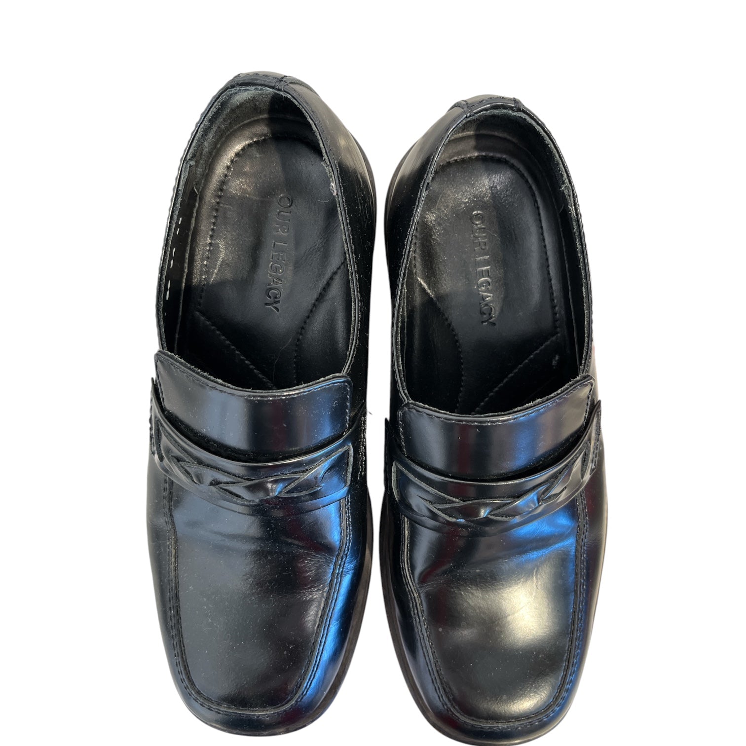 OUR LEGACY/Boots/EU 40/Leather/BLK/nakano loafers view 3