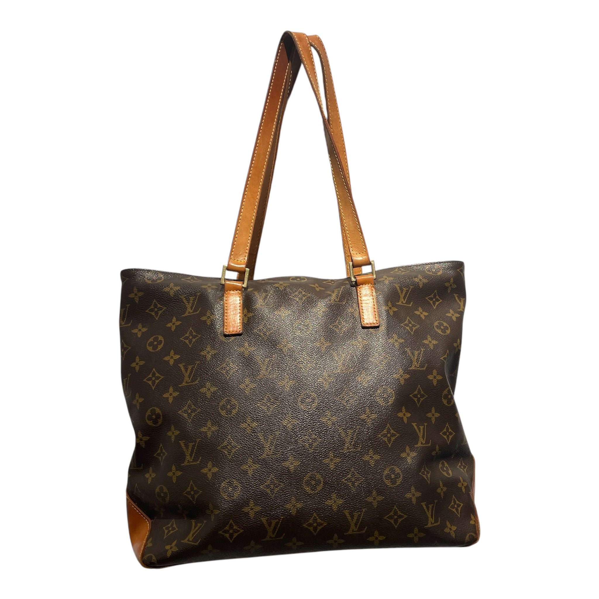 LOUIS VUITTON/Tote Bag/Monogram/Leather/BRW/SD0012 view 1