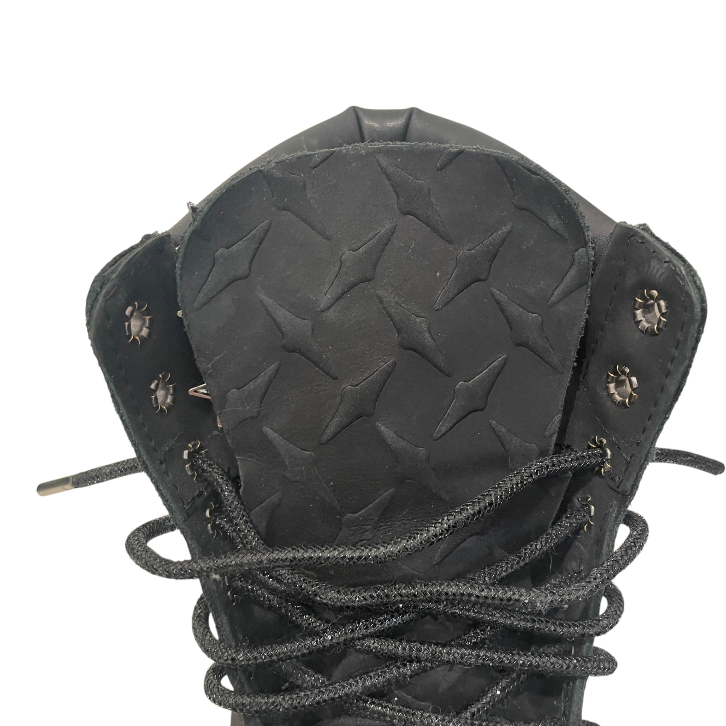 Supreme/Timberland/Boots/US 8.5/Leather/BLK/SLV GLITTER SPRAY PAINT view 4