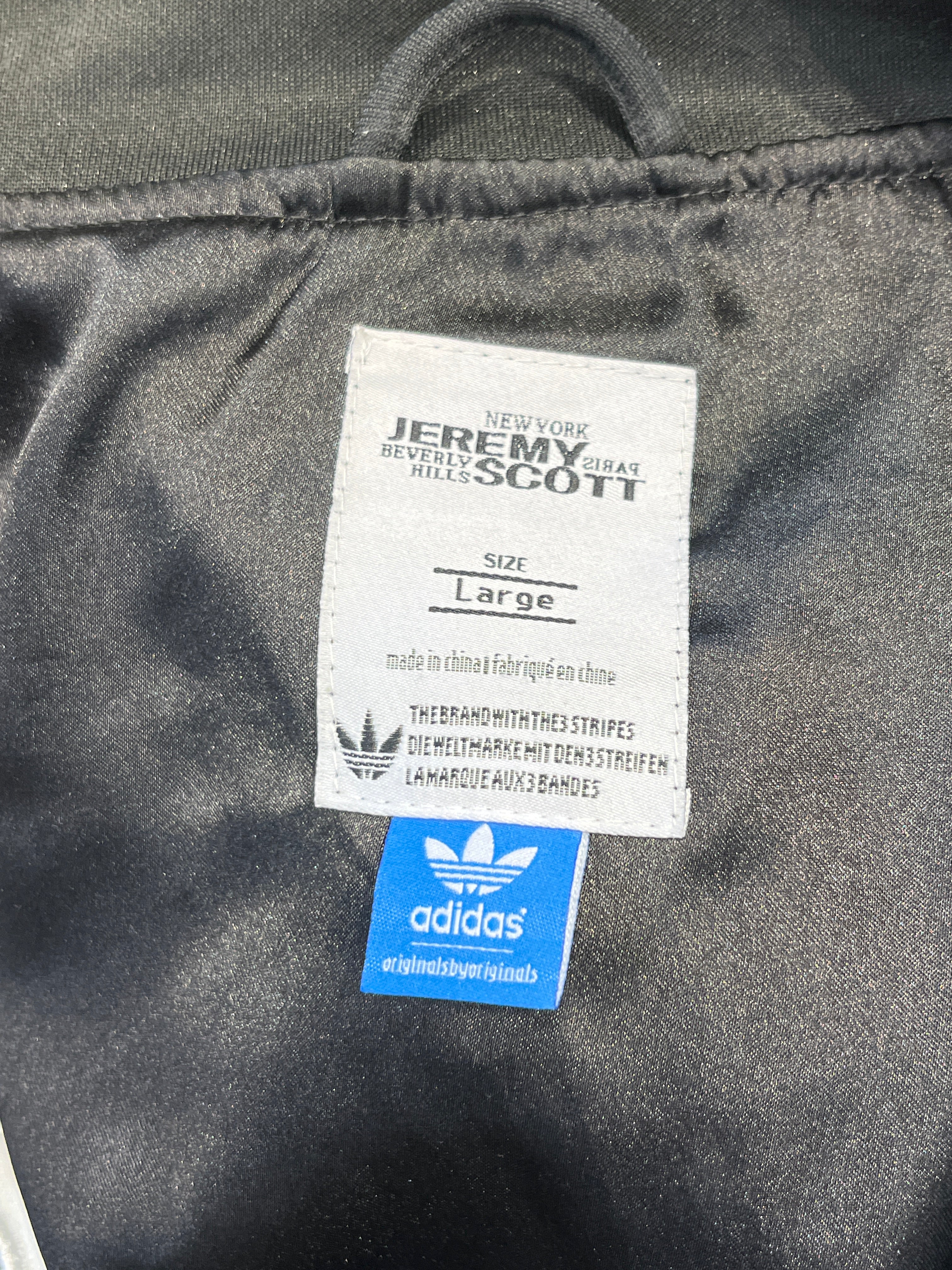JEREMY SCOTT/adidas/Jacket/L/BLK/SKELETON view 4