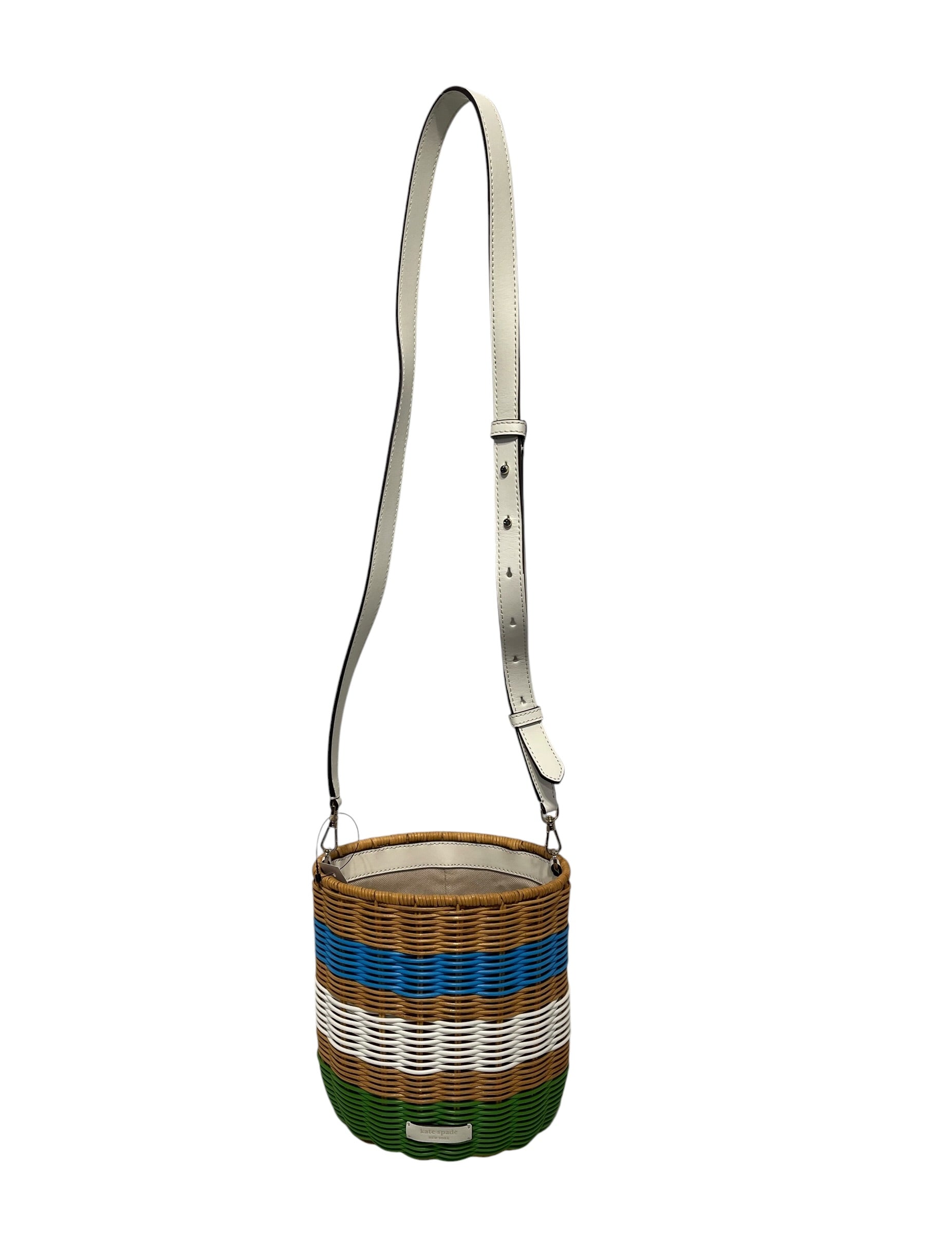 kate spade new york/Basket Bag/Stripe/Tweed/MLT/ view 1