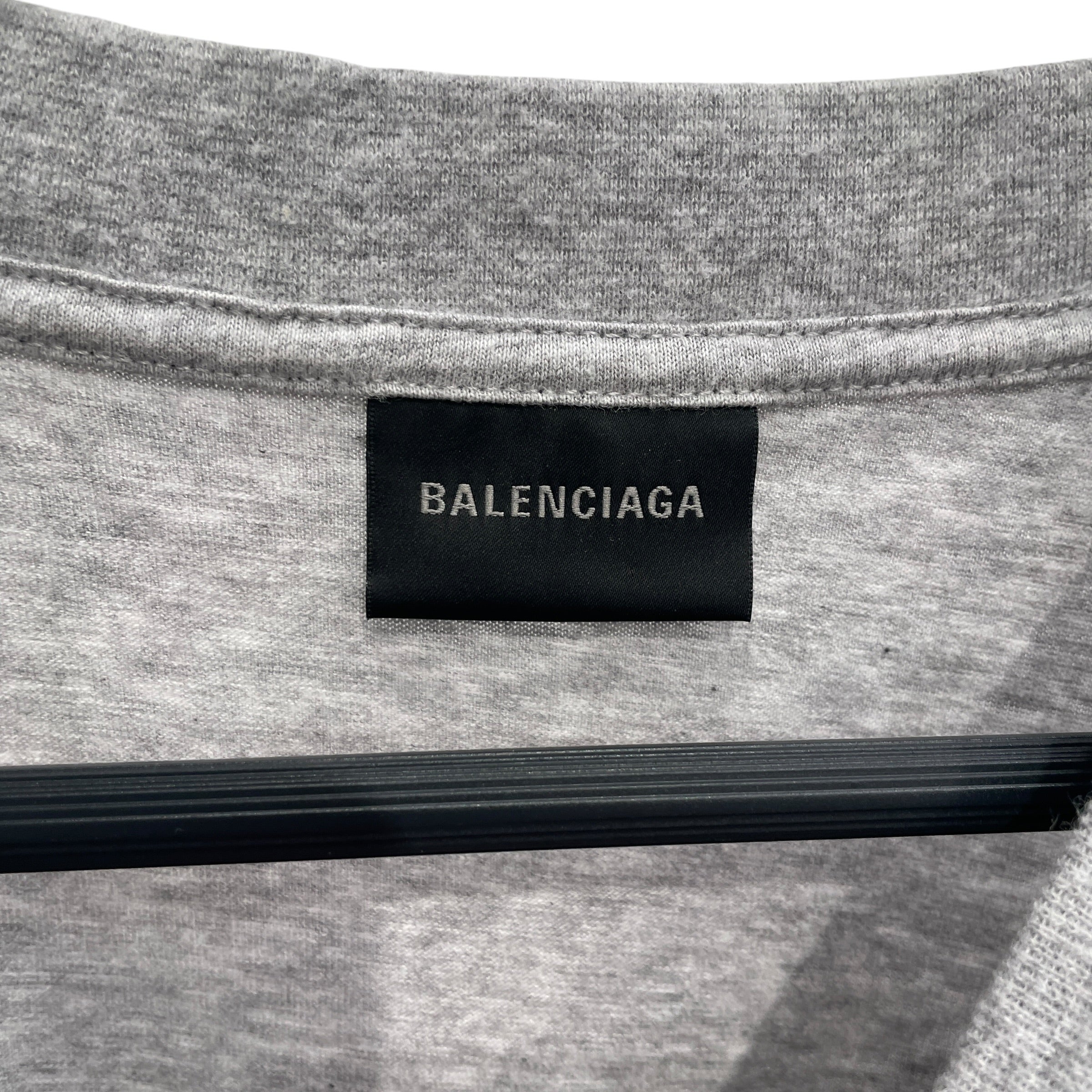 BALENCIAGA/T-Shirt/XL/Cotton/GRY/BRITNEY TEE view 3