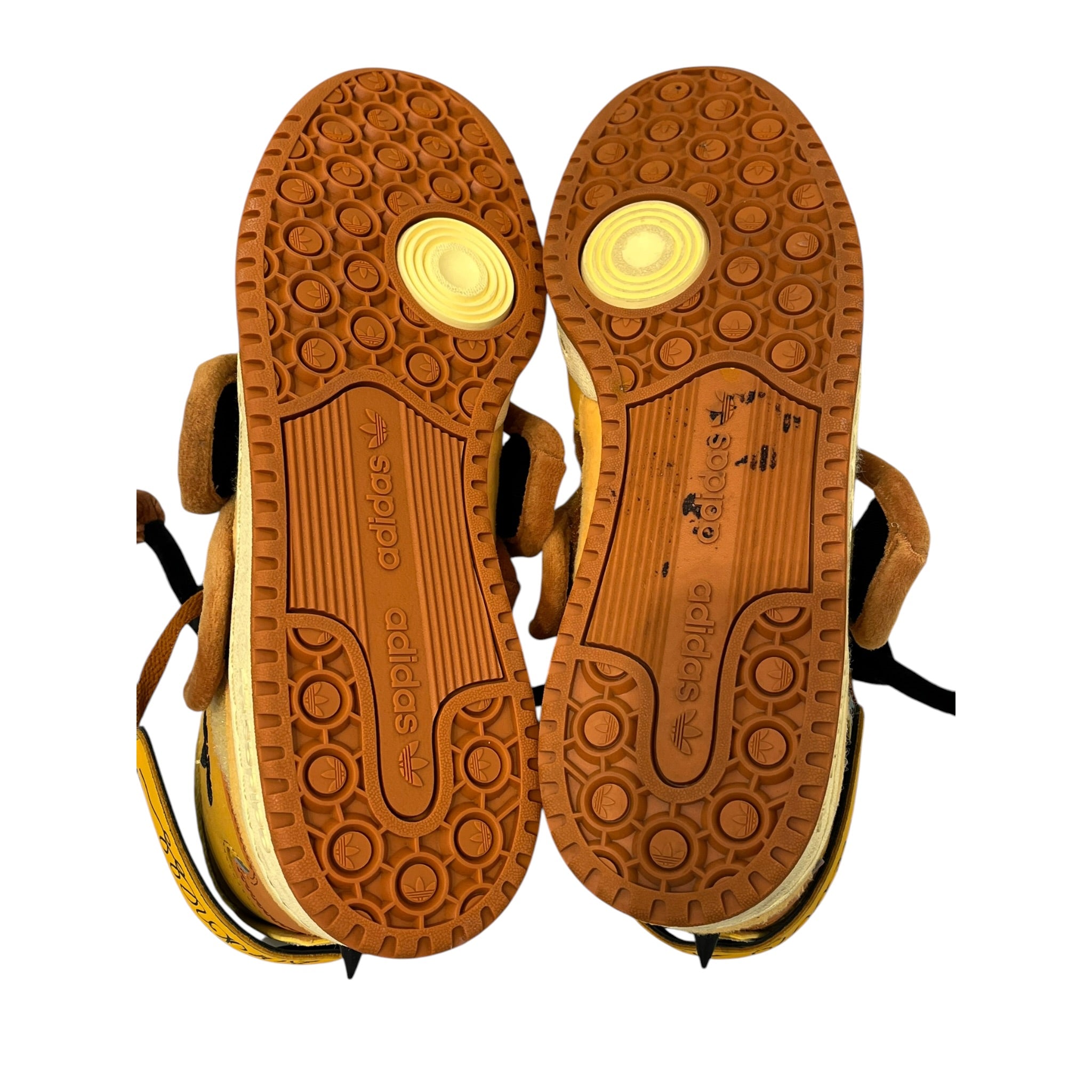 adidas/Hi-Sneakers/US 10/Animal Pattern/Suede/YEL/Adidas Bumblebee view 9