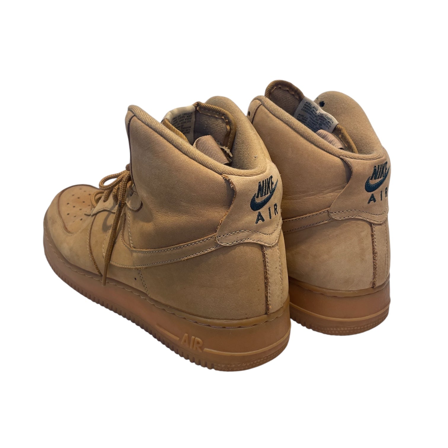 NIKE/Hi-Sneakers/US 12/Suede/BRW/AIR FORCE 1 FLAX view 2
