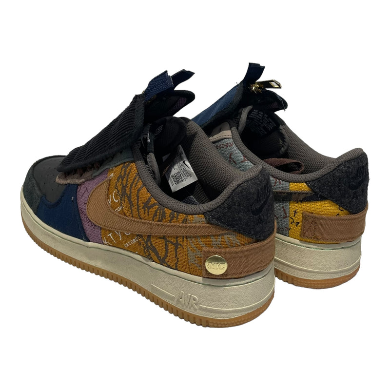 NIKE/Low-Sneakers/US 9/All Over Print/Cotton/MLT/Cactus Jack AF1