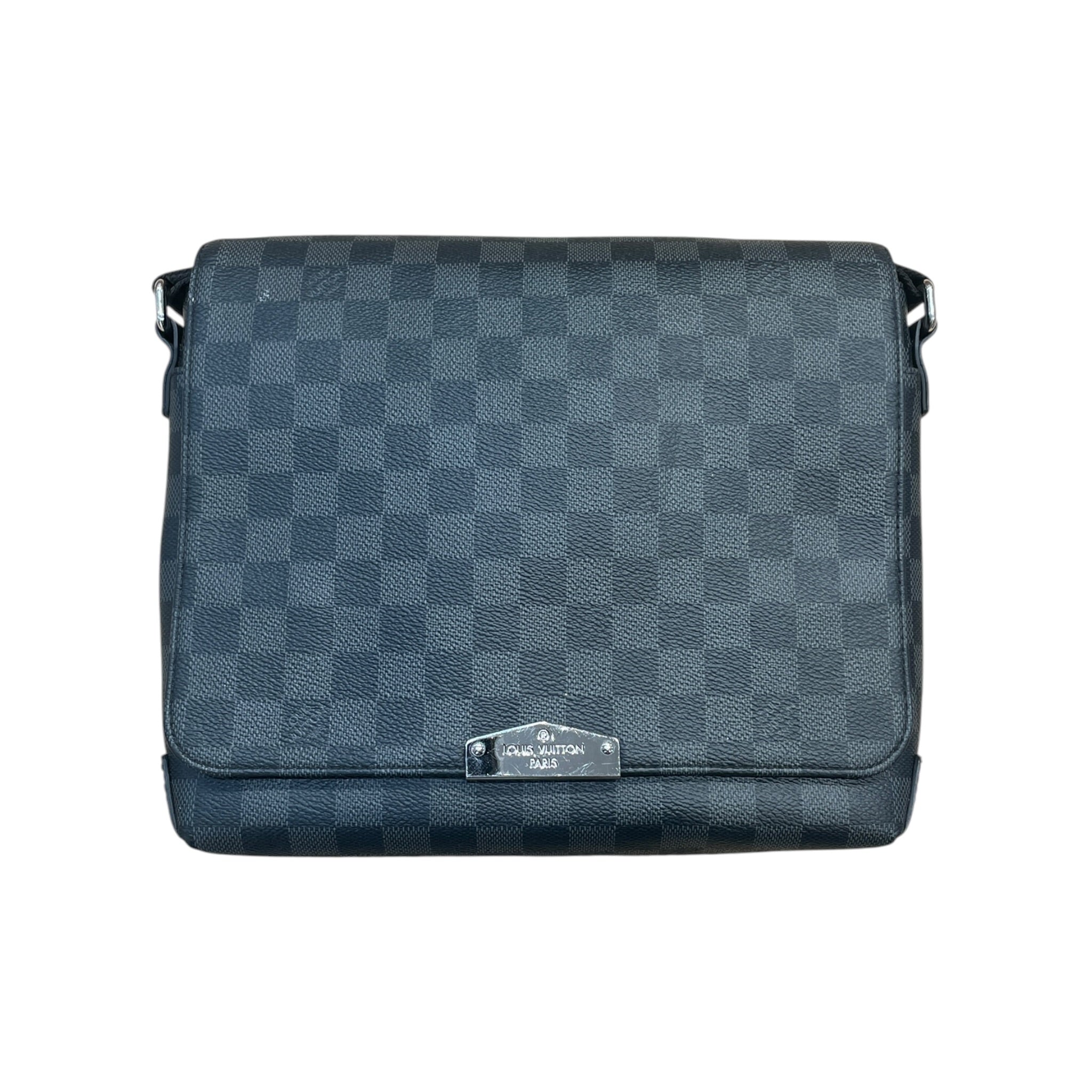 LOUIS VUITTON/Cross Body Bag/All Over Print/Leather/GRY/CA4210 - Messenger Bag view 1