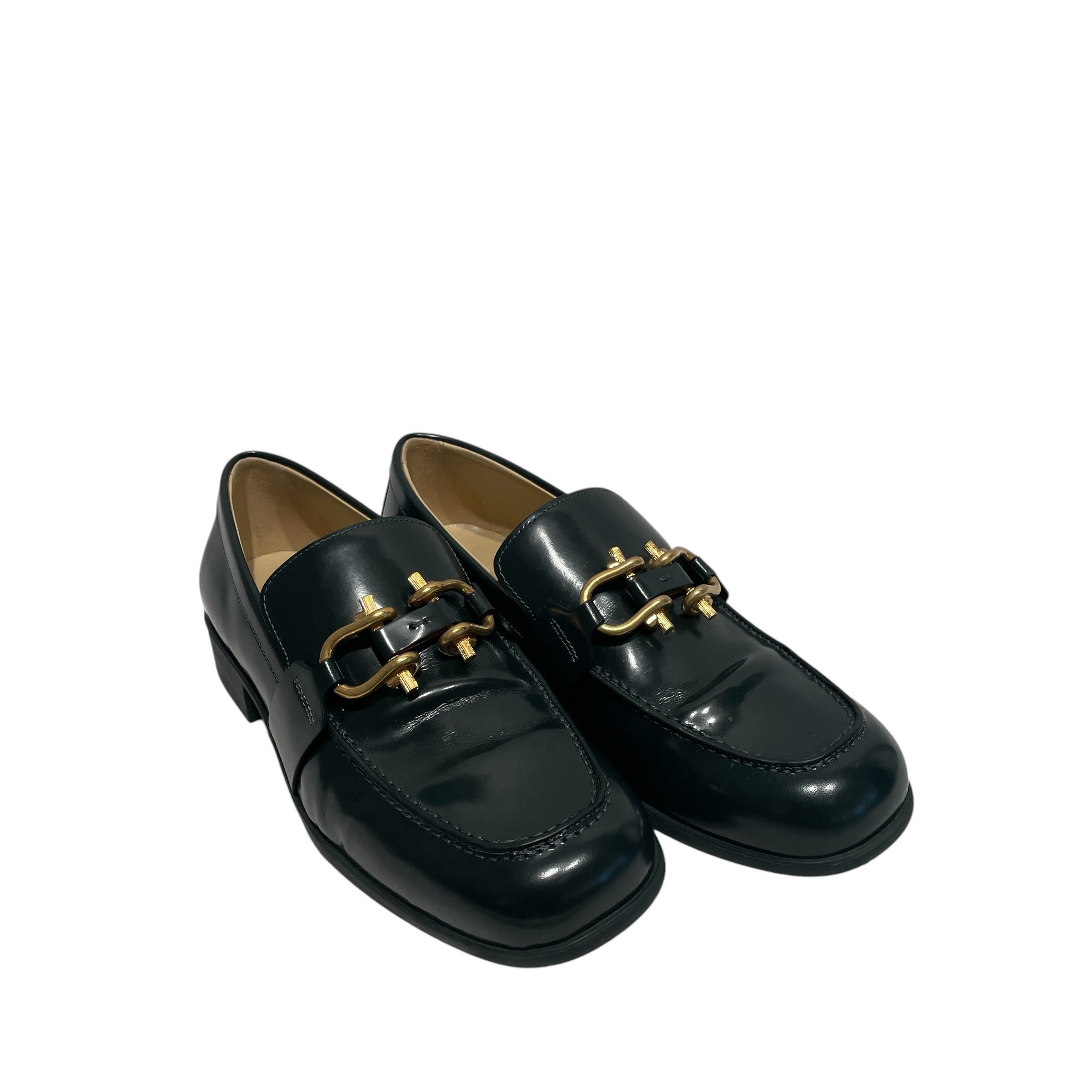 BOTTEGA VENETA/Dress Shoes/EU 41.5/Leather/BLK/MONSIEUR view 1