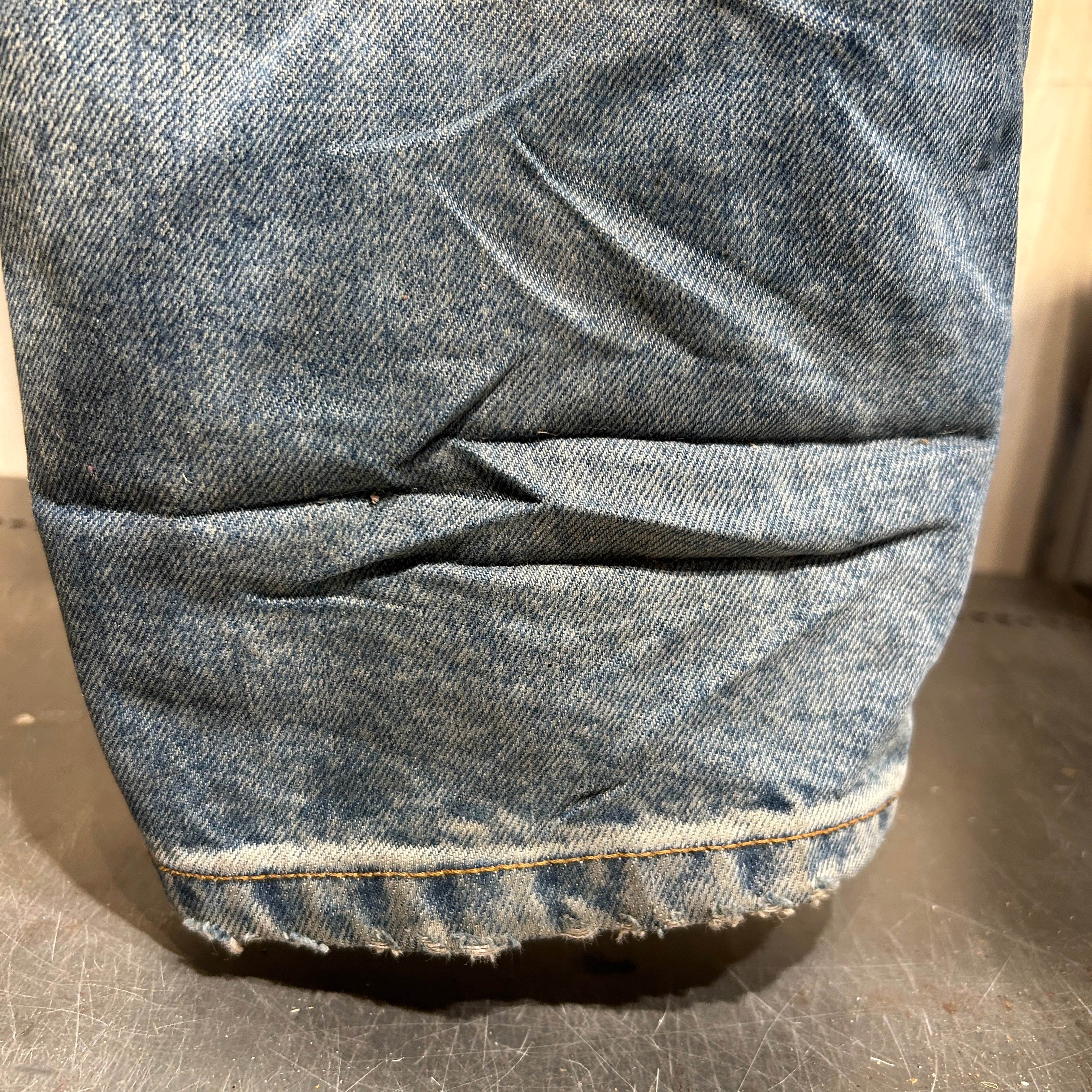 Maison Margiela/Straight Pants/26/Denim/BLU/Straight Washed Distressed view 6