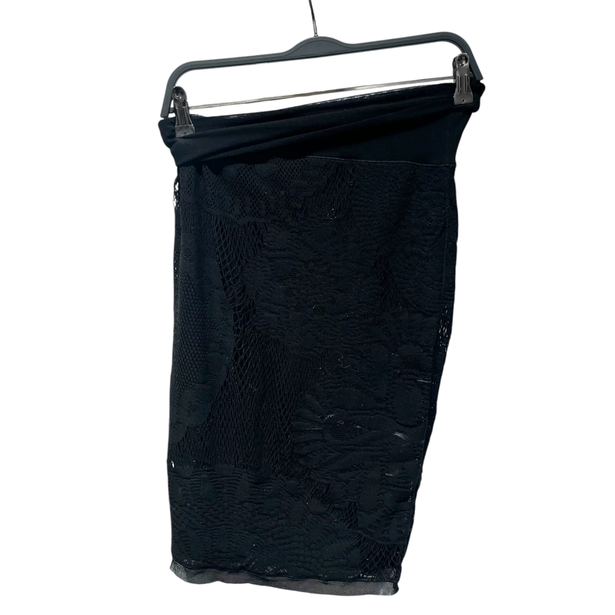 Jean Paul GAULTIER SOLEIL/Skirt/S/All Over Print/Polyester/BLK/Mini Length/floral maxi view 1