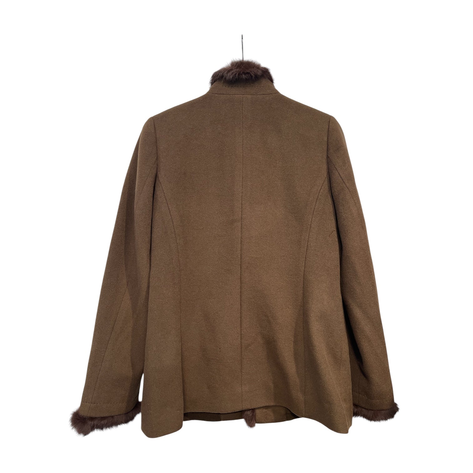 MITSUMINE/Jacket/Wool/BRW/fur lining view 2