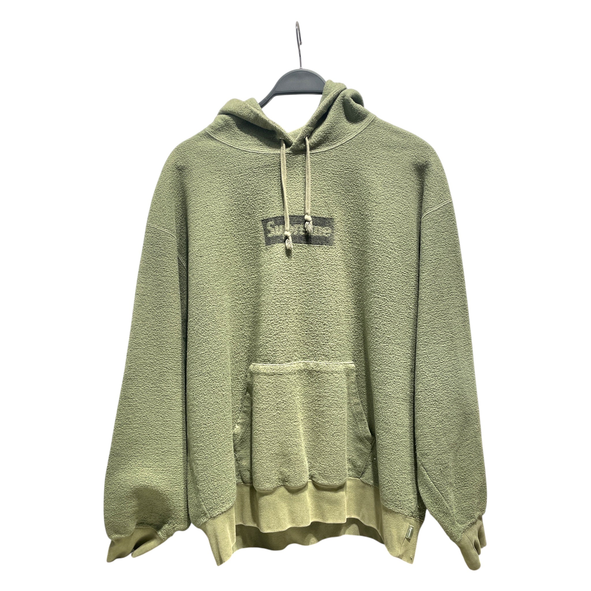 Supreme/Hoodie/L/Cotton/GRN/inside out hoodie view 1
