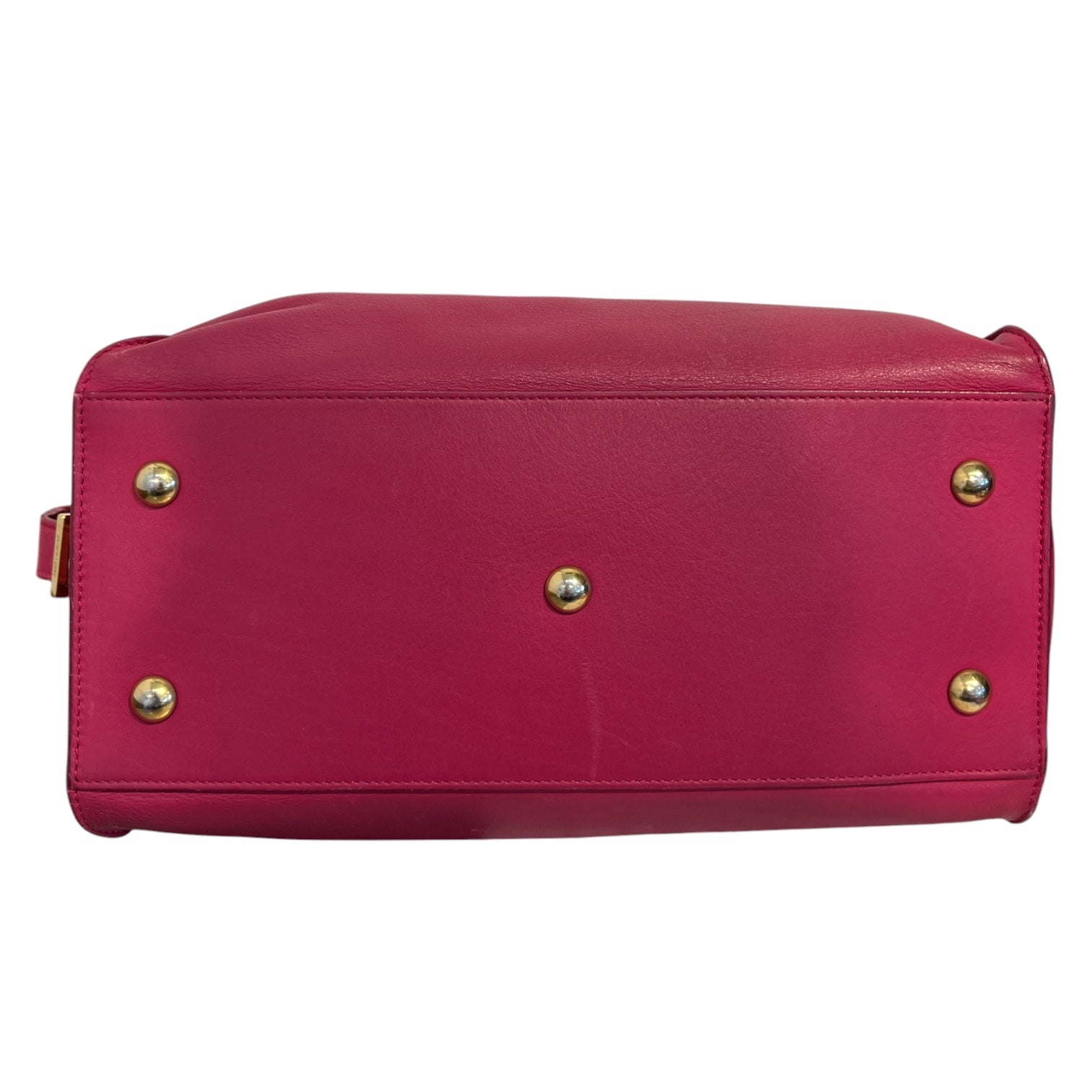 YVES SAINT LAURENT/Hand Bag/Leather/PNK/cabas Y view 3