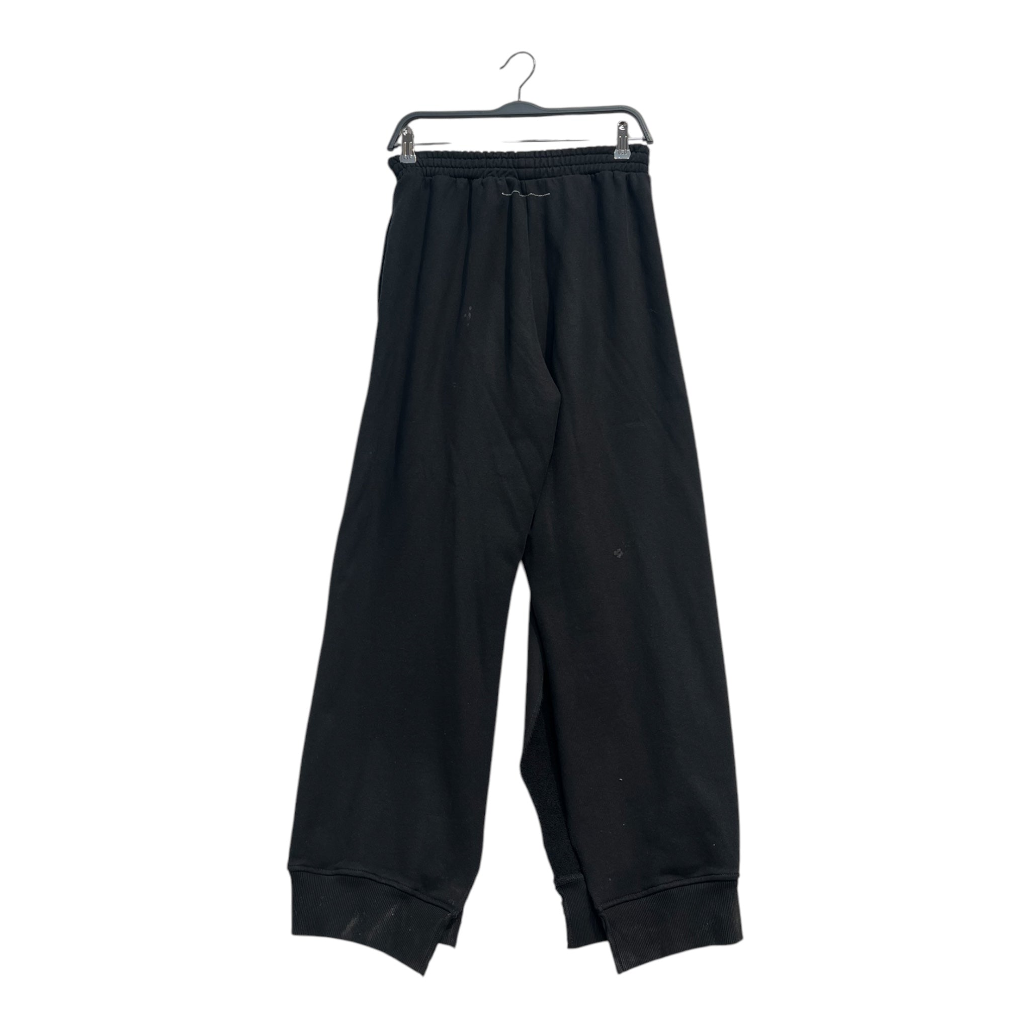 MM6/Shorts/M/Cotton/BLK/Cut Up At the bottom view 2
