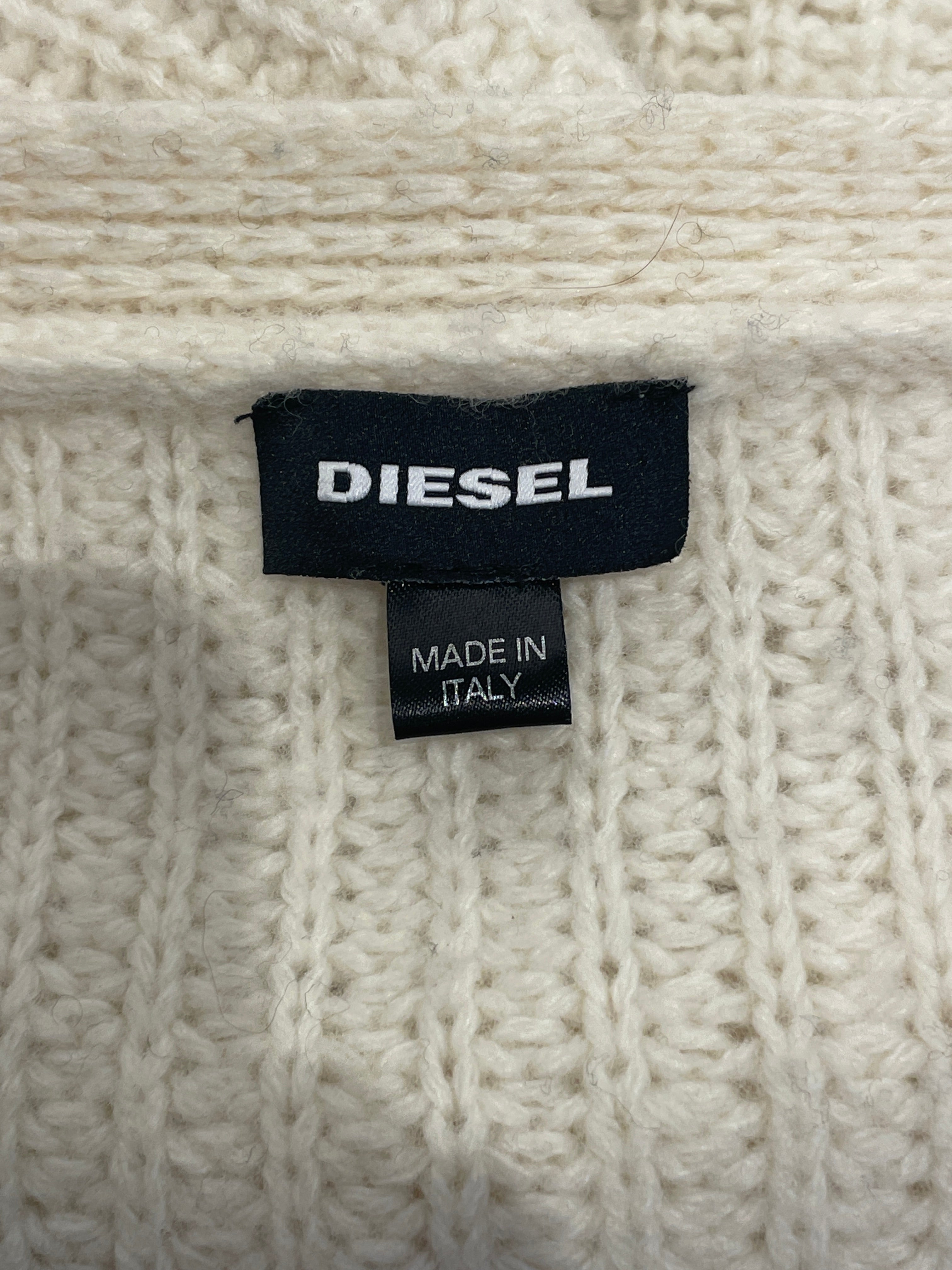 DIESEL/Heavy Cardigan/S/Cotton/CRM/ view 3