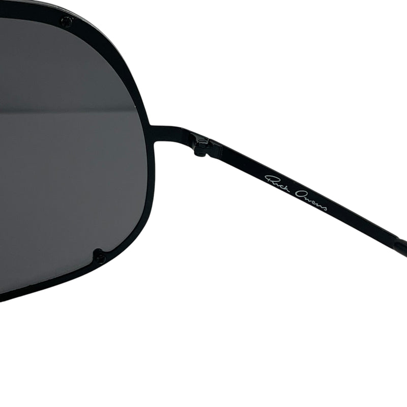 Rick Owens/Sunglasses/Plastic/BLK/BIG SHIELD GLASSES