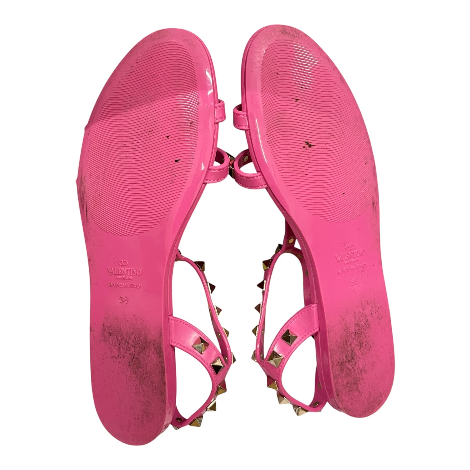 VALENTINO/Sandals/US 7/Acrylic/PNK/VALENTINO ACRYLIC PINK view 4