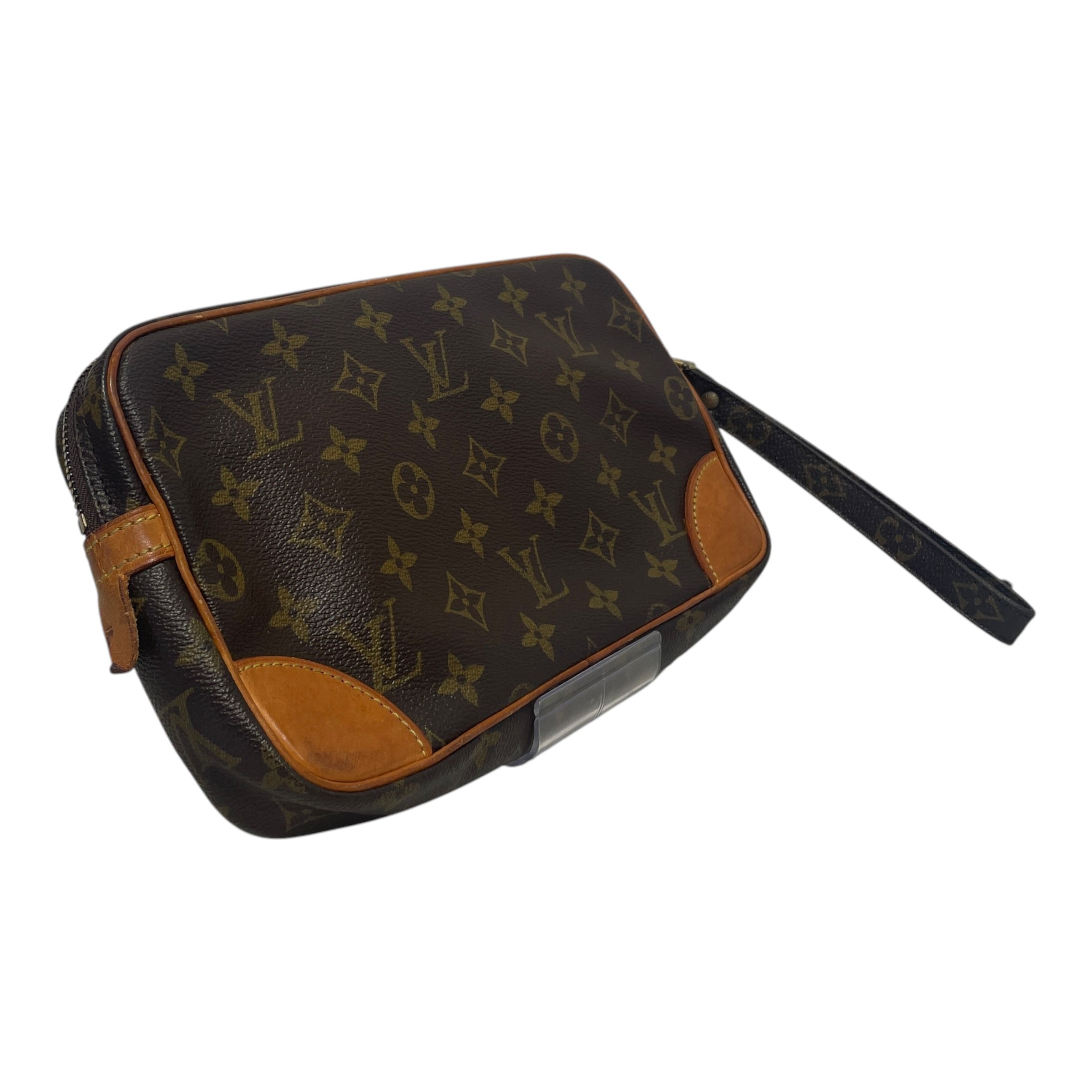 LOUIS VUITTON/Clutch Bag/Monogram/Leather/BRW/Marly Dragonne Clutch Bag view 1