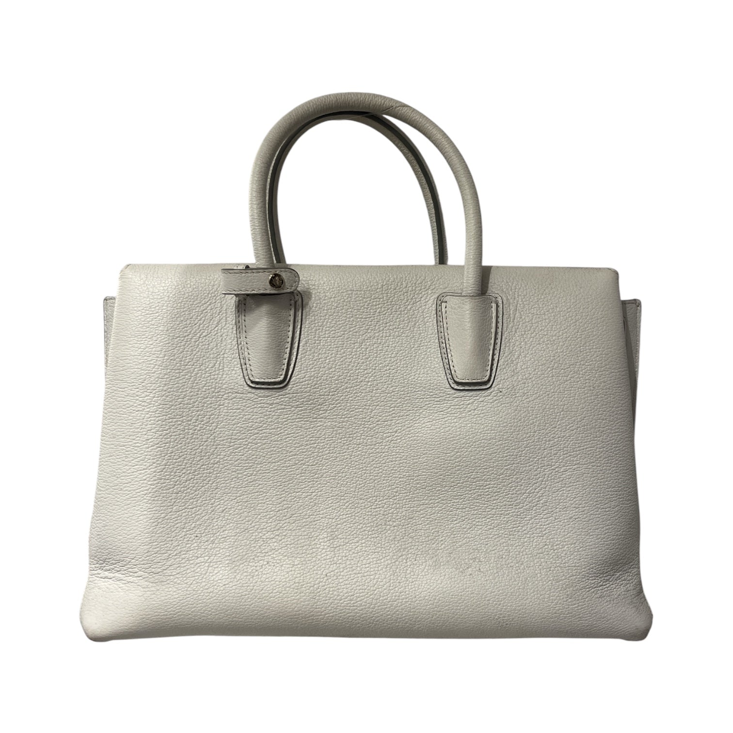 MCM/Tote Bag/Leather/WHT/Milla view 2